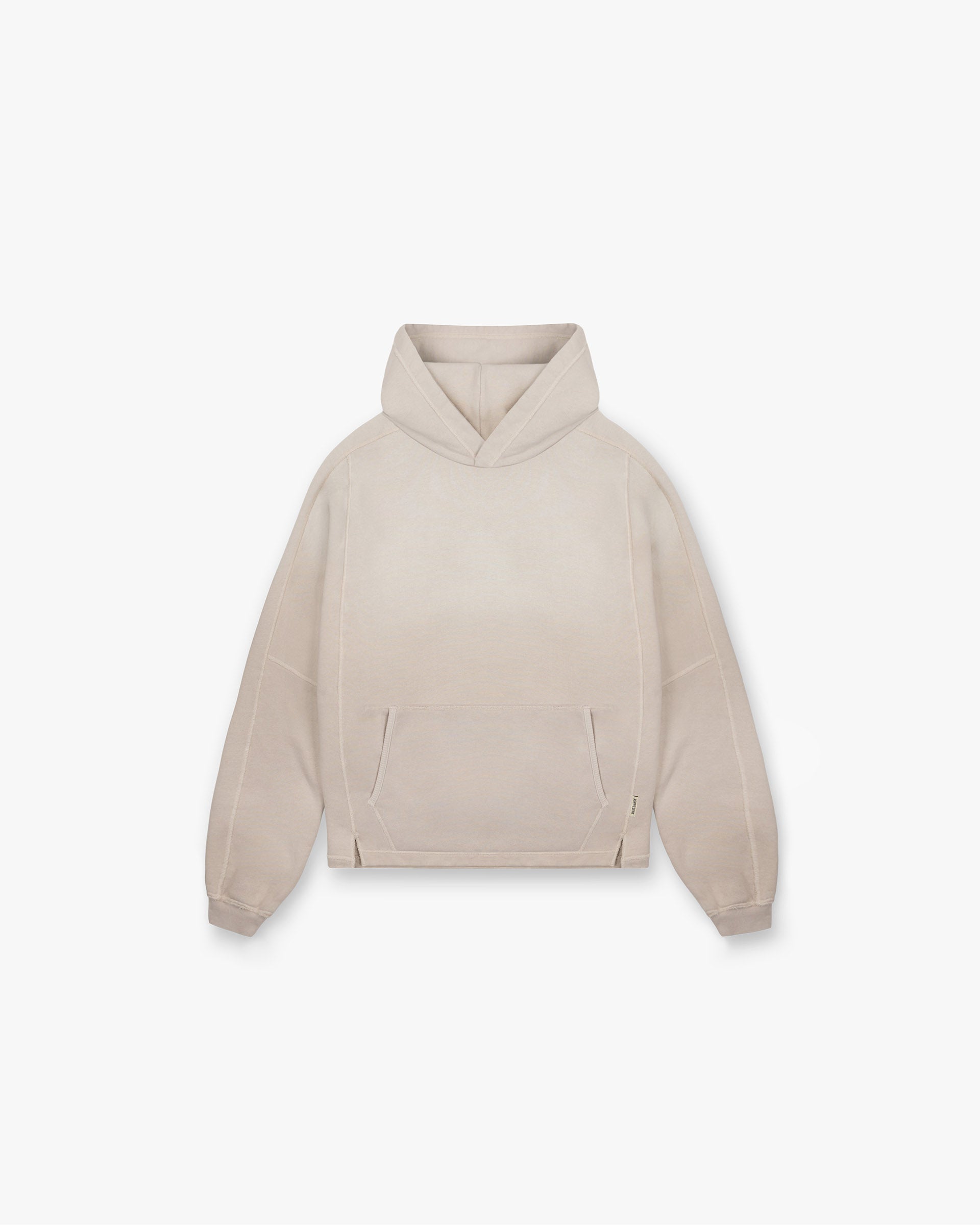 Stepped Hem Hoodie - Avoine