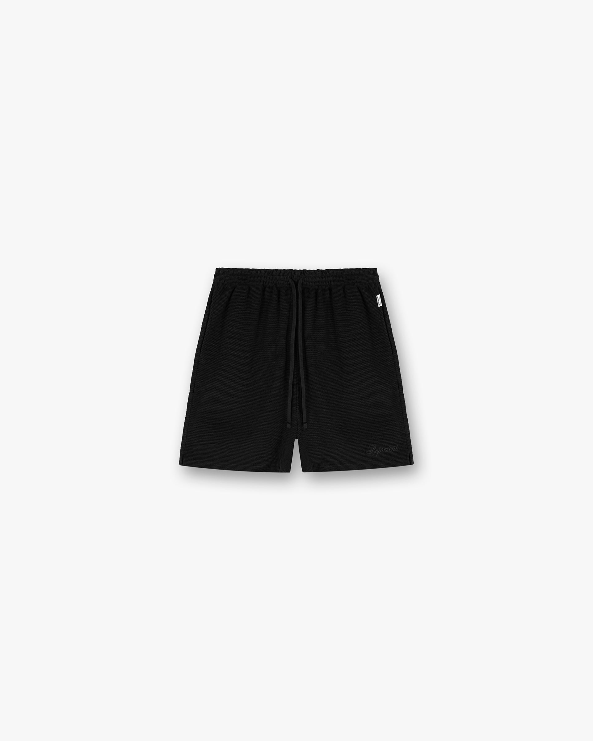 Waffle Shorts - Noir