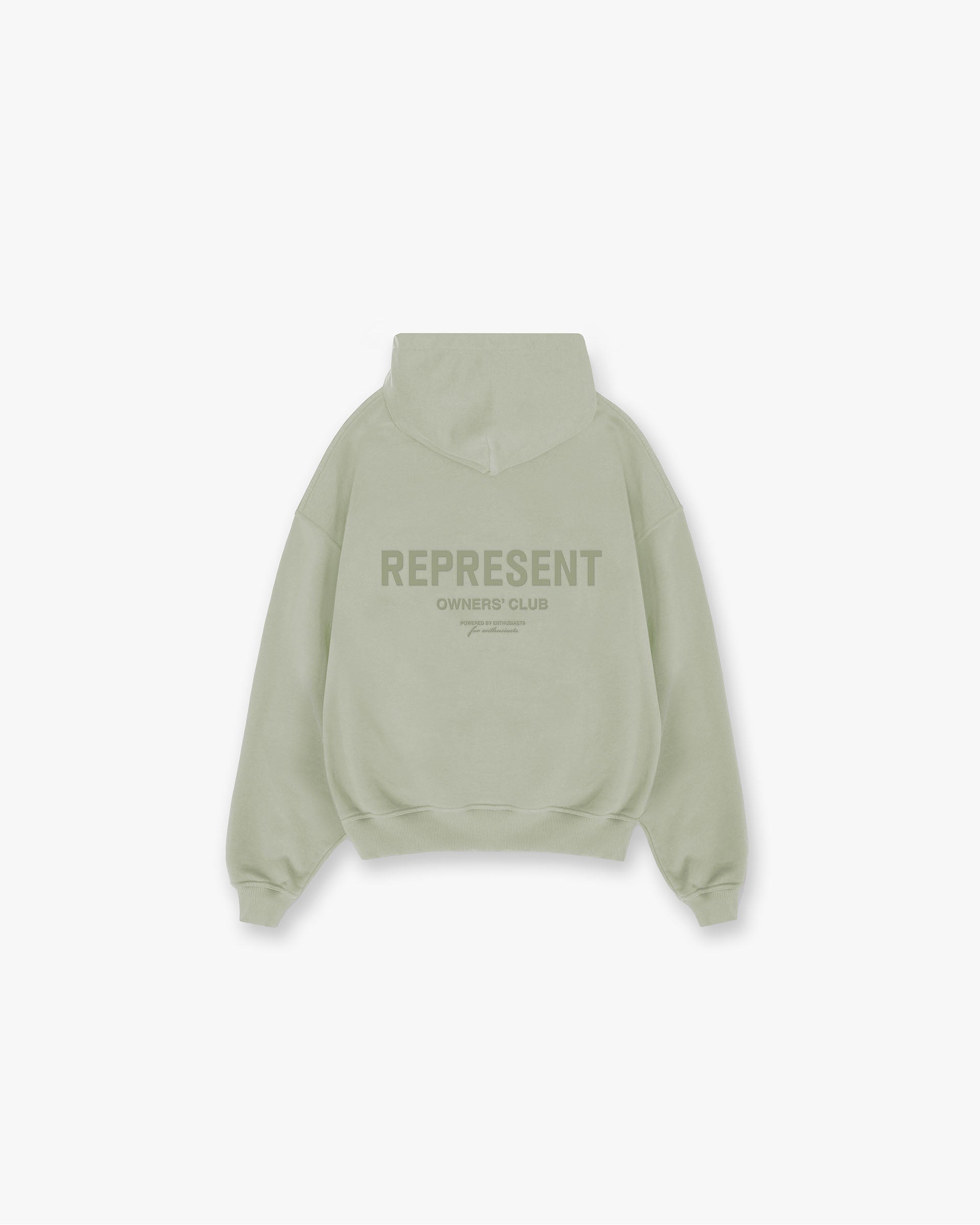 Sweat à capuche Represent Owners Club - Vert pastel