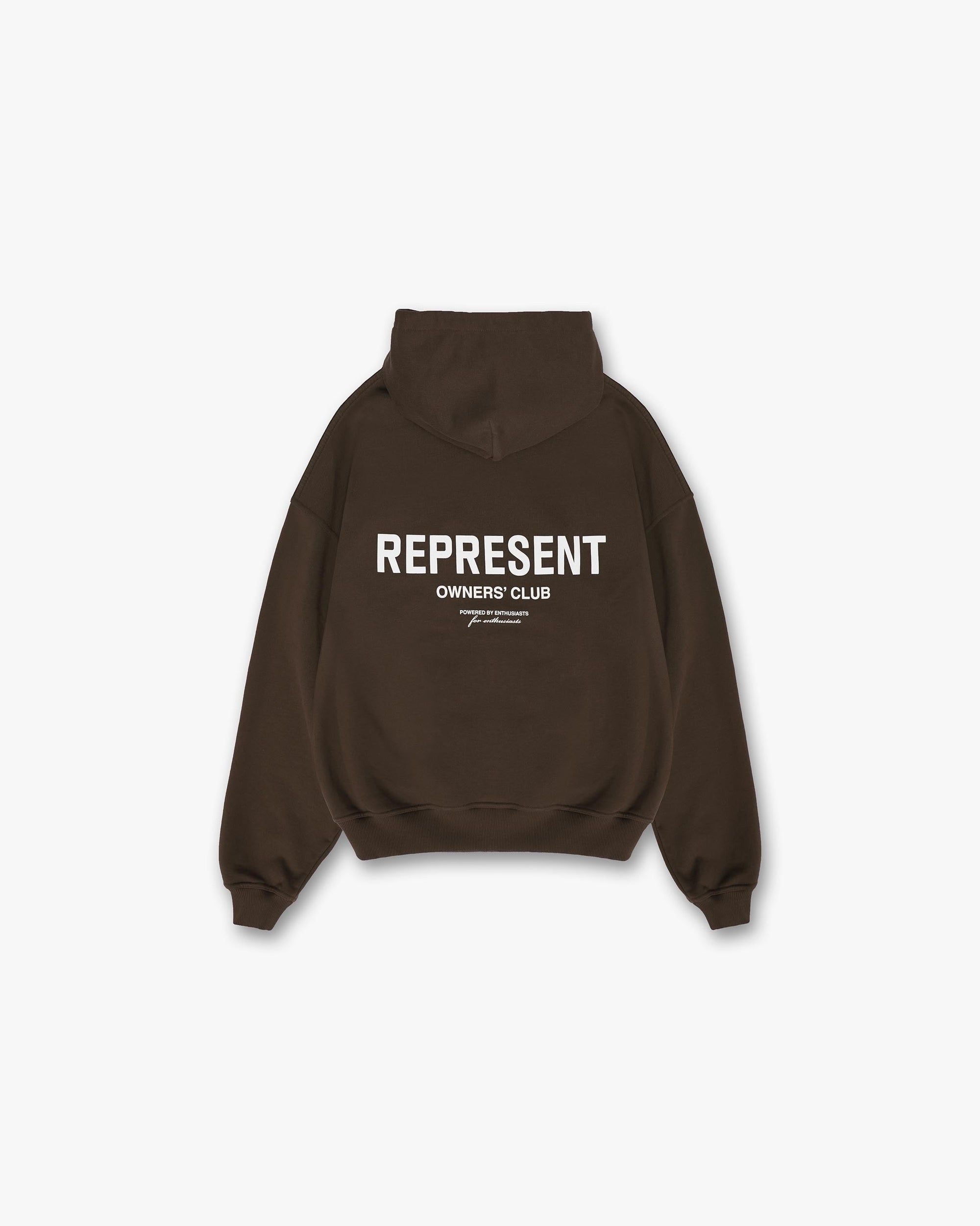 Represent Owners Club Sweat à Capuche - Marron