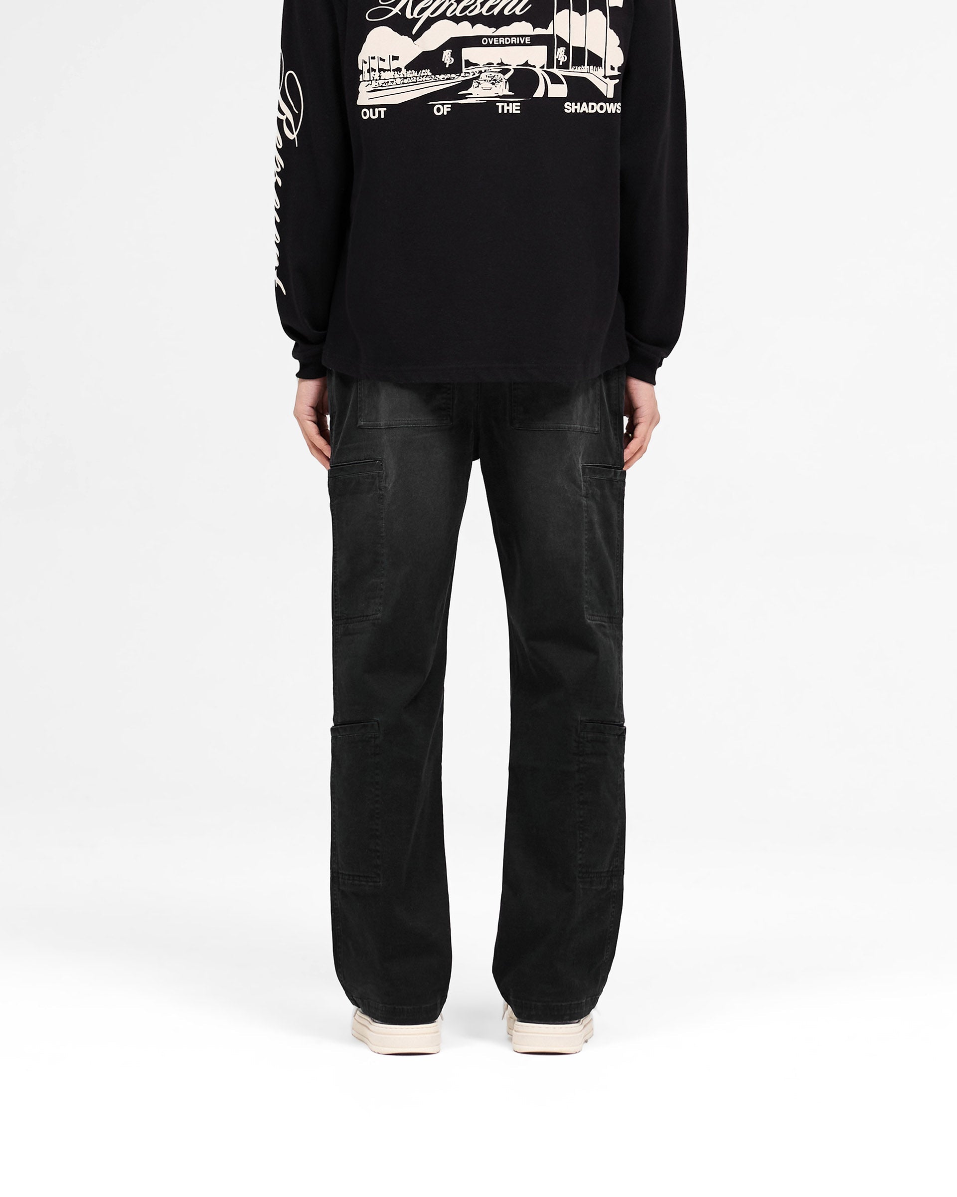 Season Pantalón Cargo - Negro Azabache