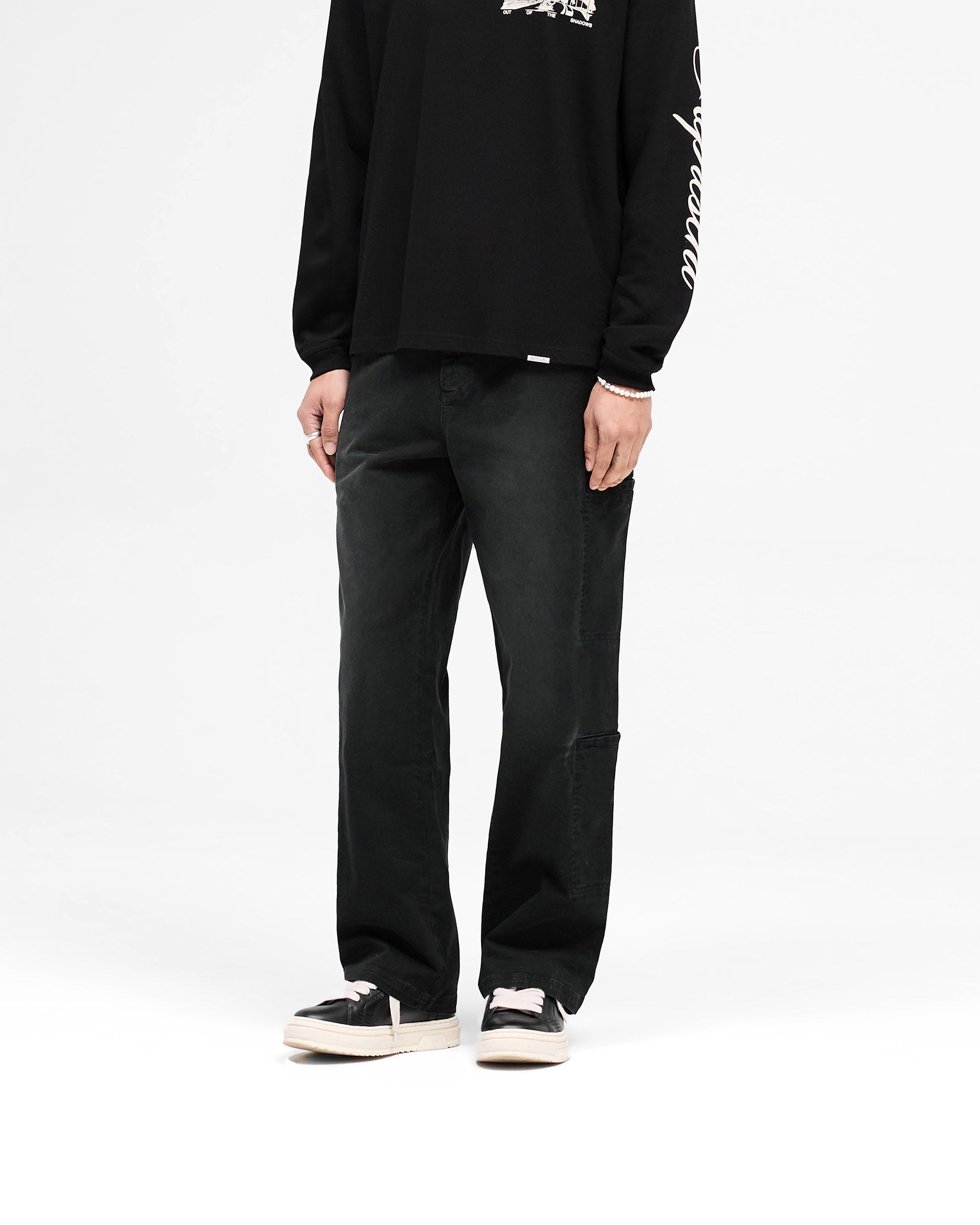 Season Pantalón Cargo - Negro Azabache