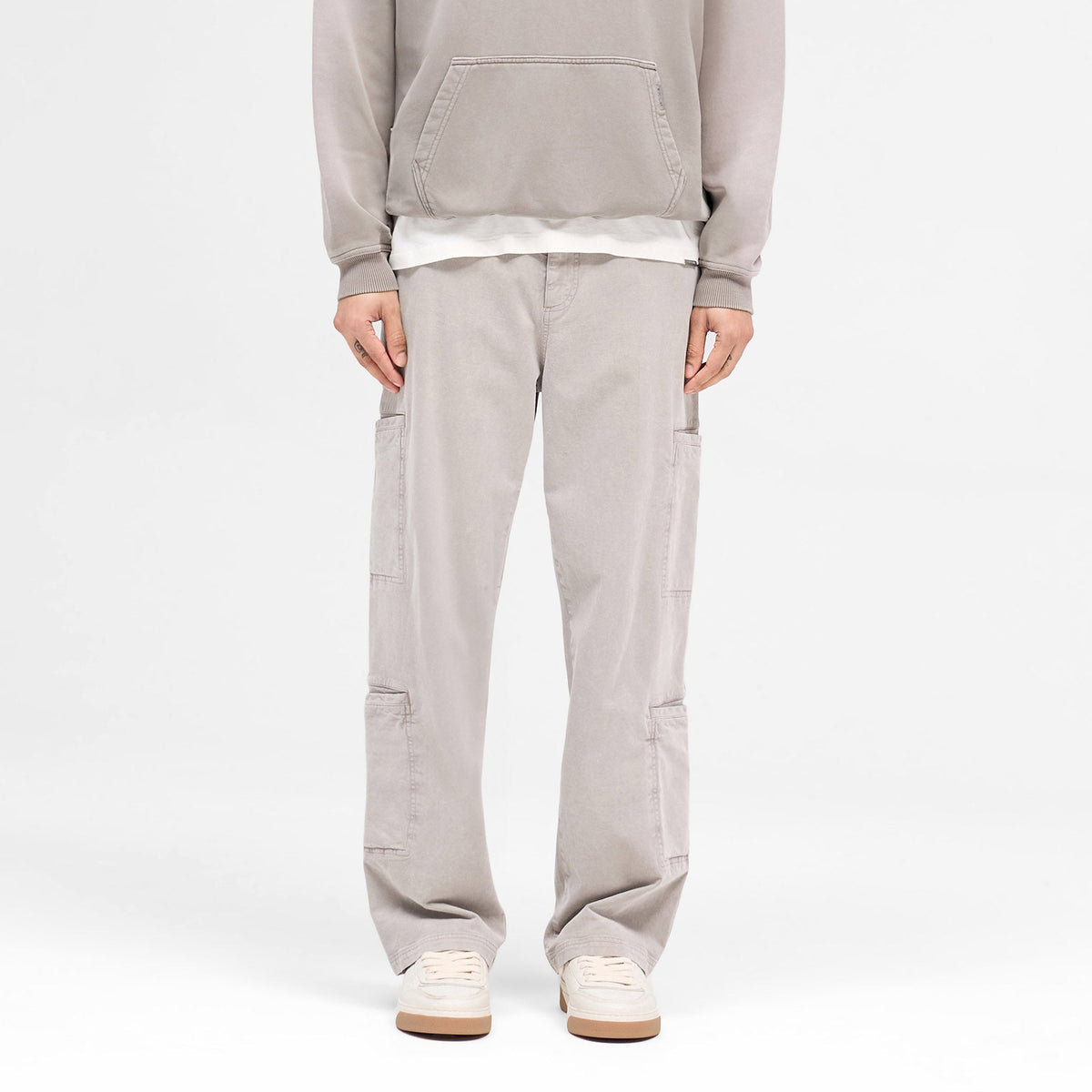Lindsay Taupe 7/8 Cargo Pants