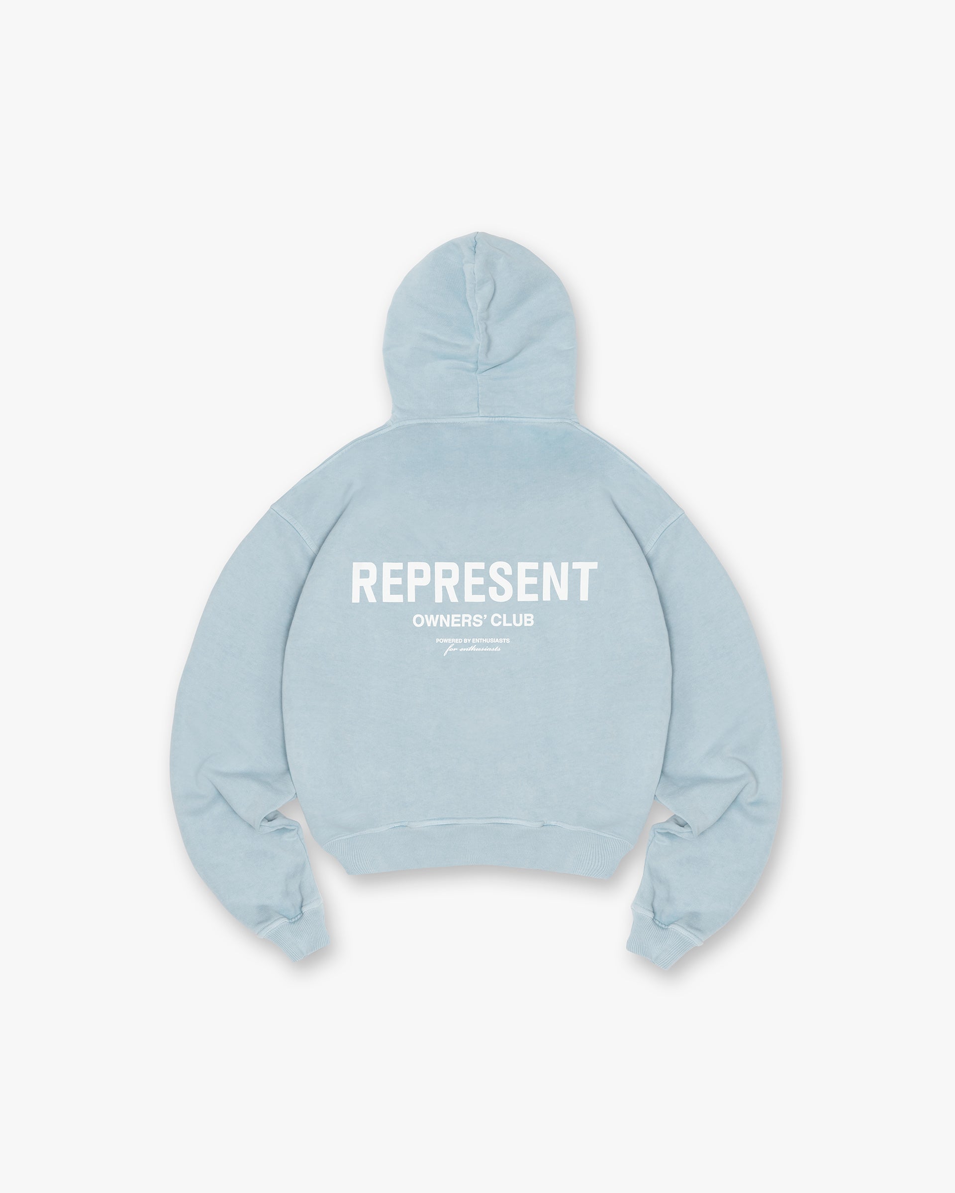 Sweat à capuche Represent Owners Club - Bleu poudre