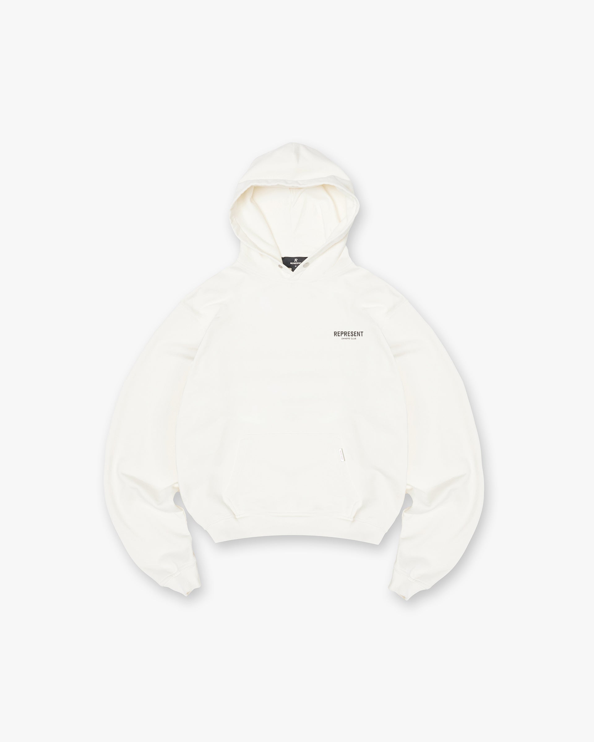 Sweat à capuche Represent Owners Club - Blanc plat