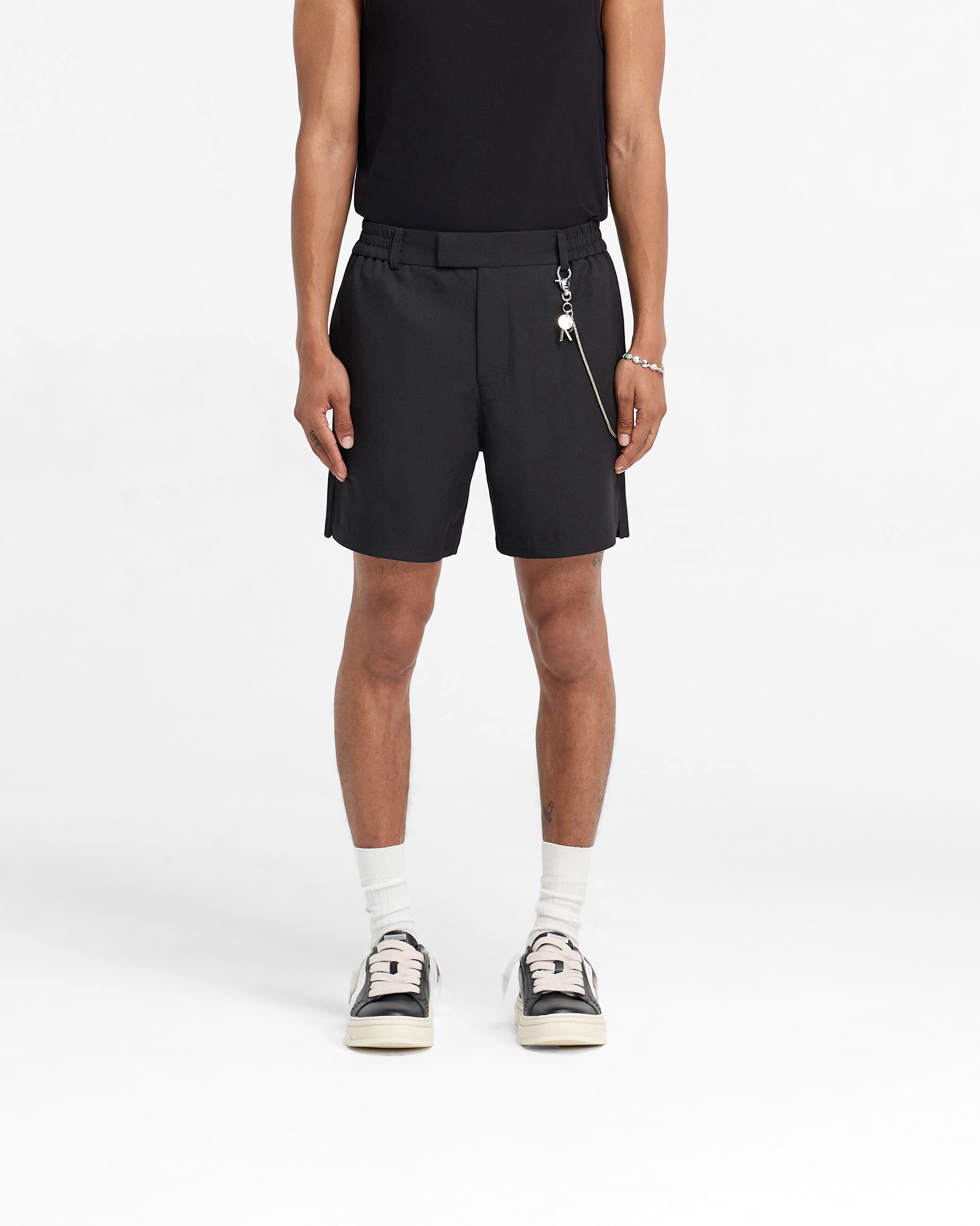 Short Yacht à Logo - Noir