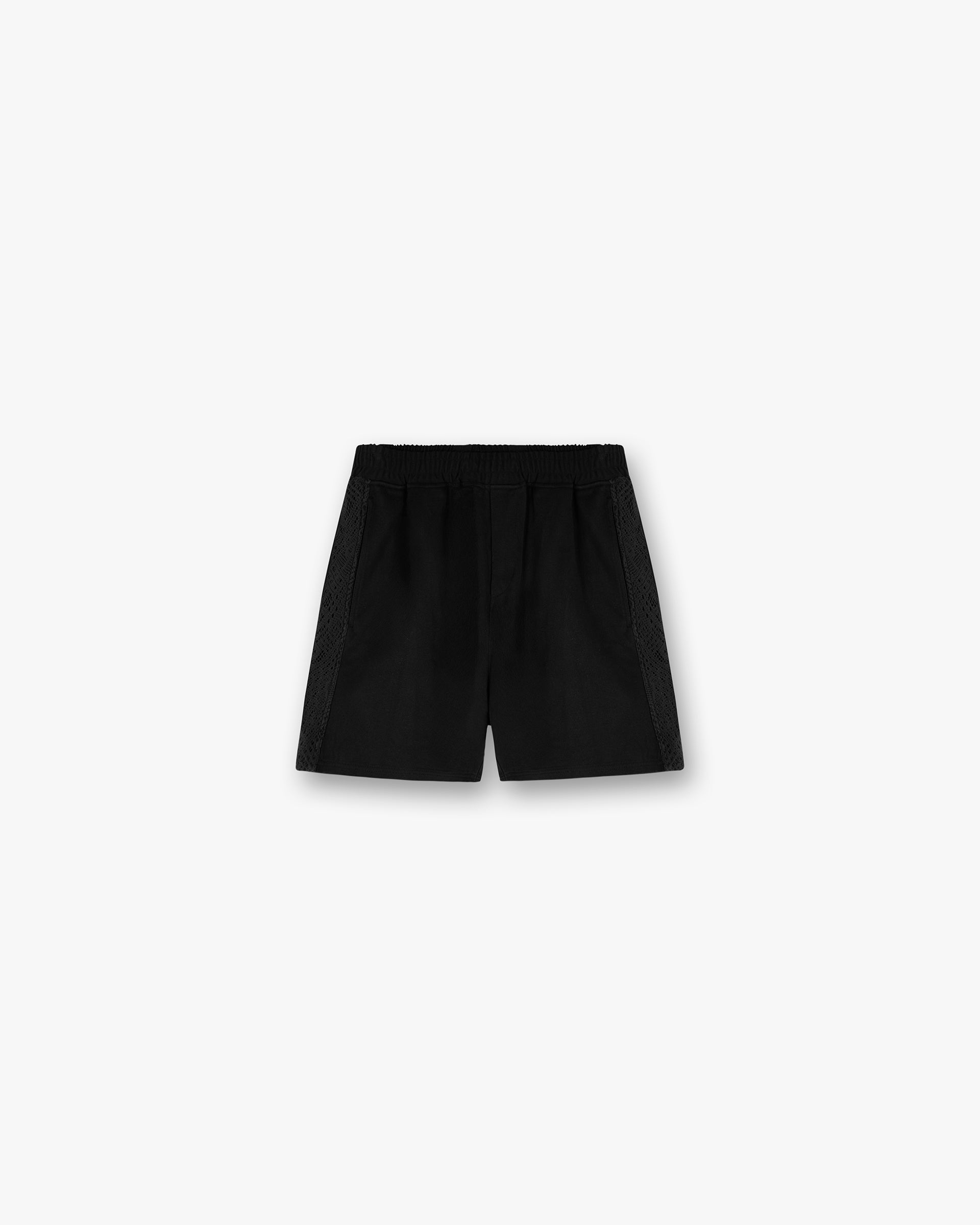Knitted Panel Short - Noir