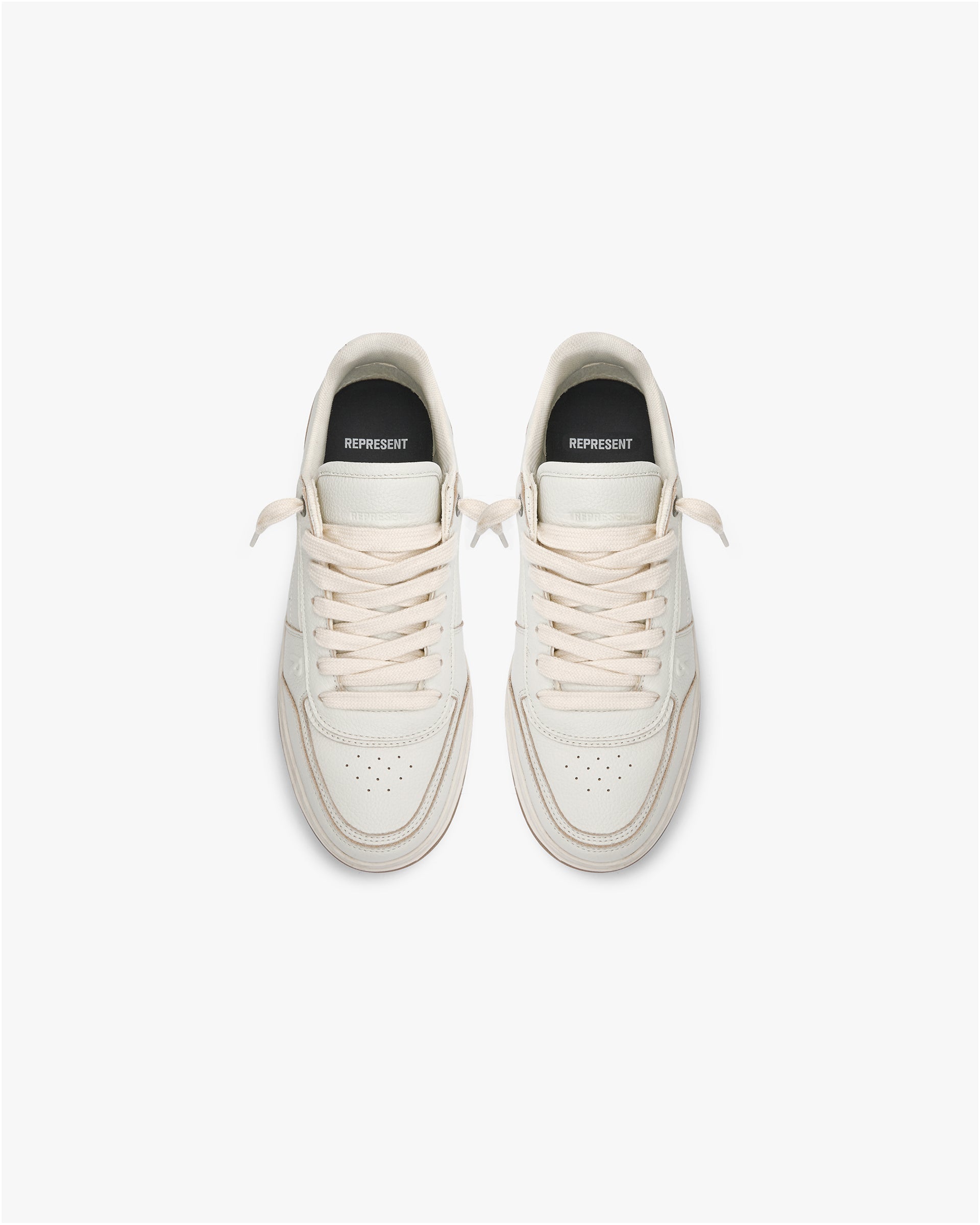 Initial Sneaker - Vintage Weiß Gummi
