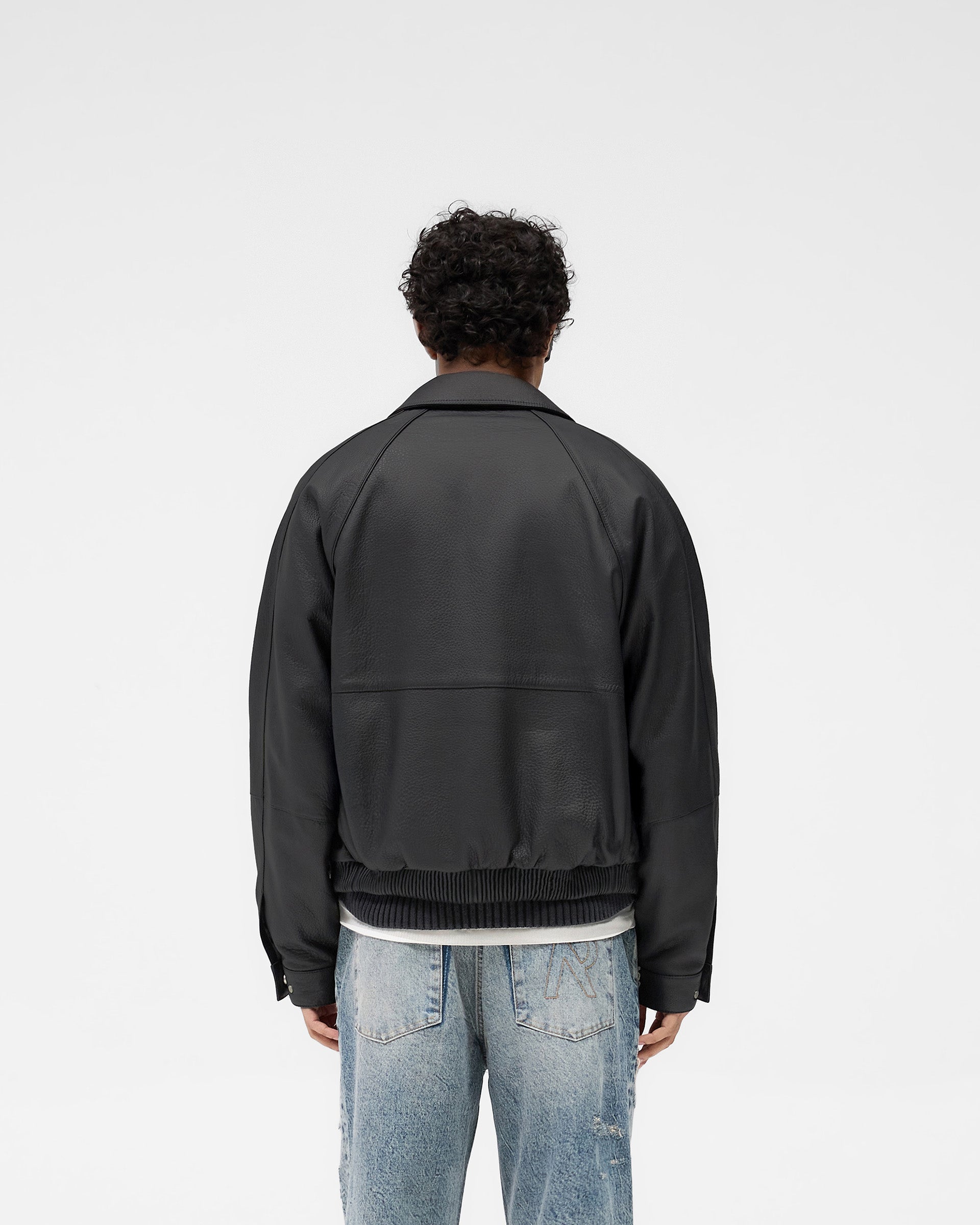 Overdrive Leather Jacket - Schwarz