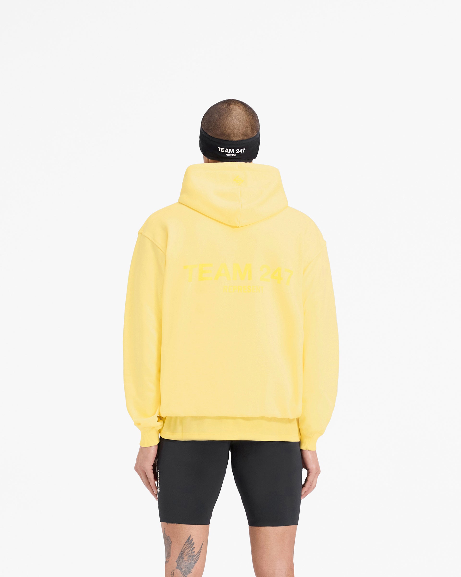 Team 247 Oversized Hoodie - Citron