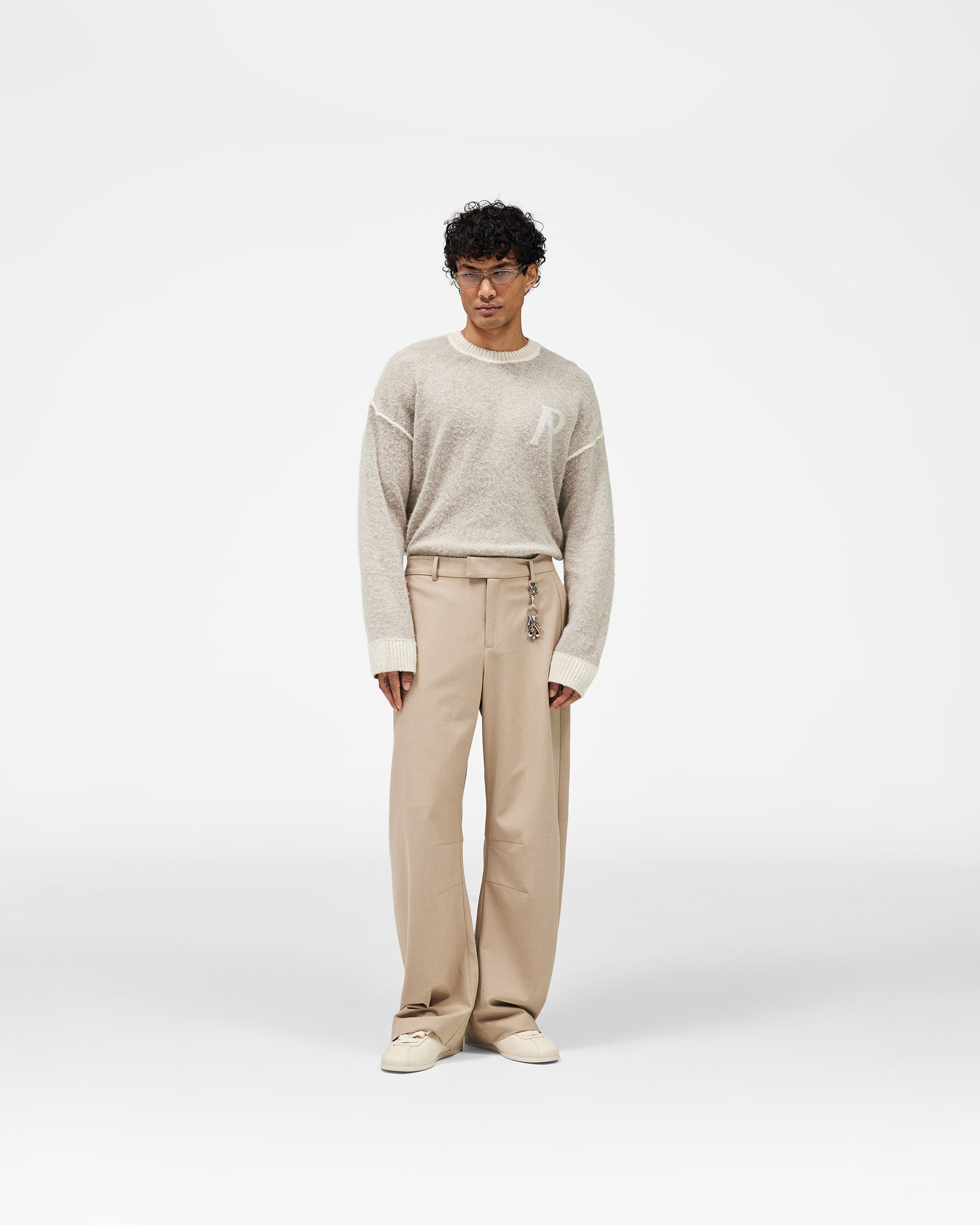 Laurel Knit Sweater - Latte