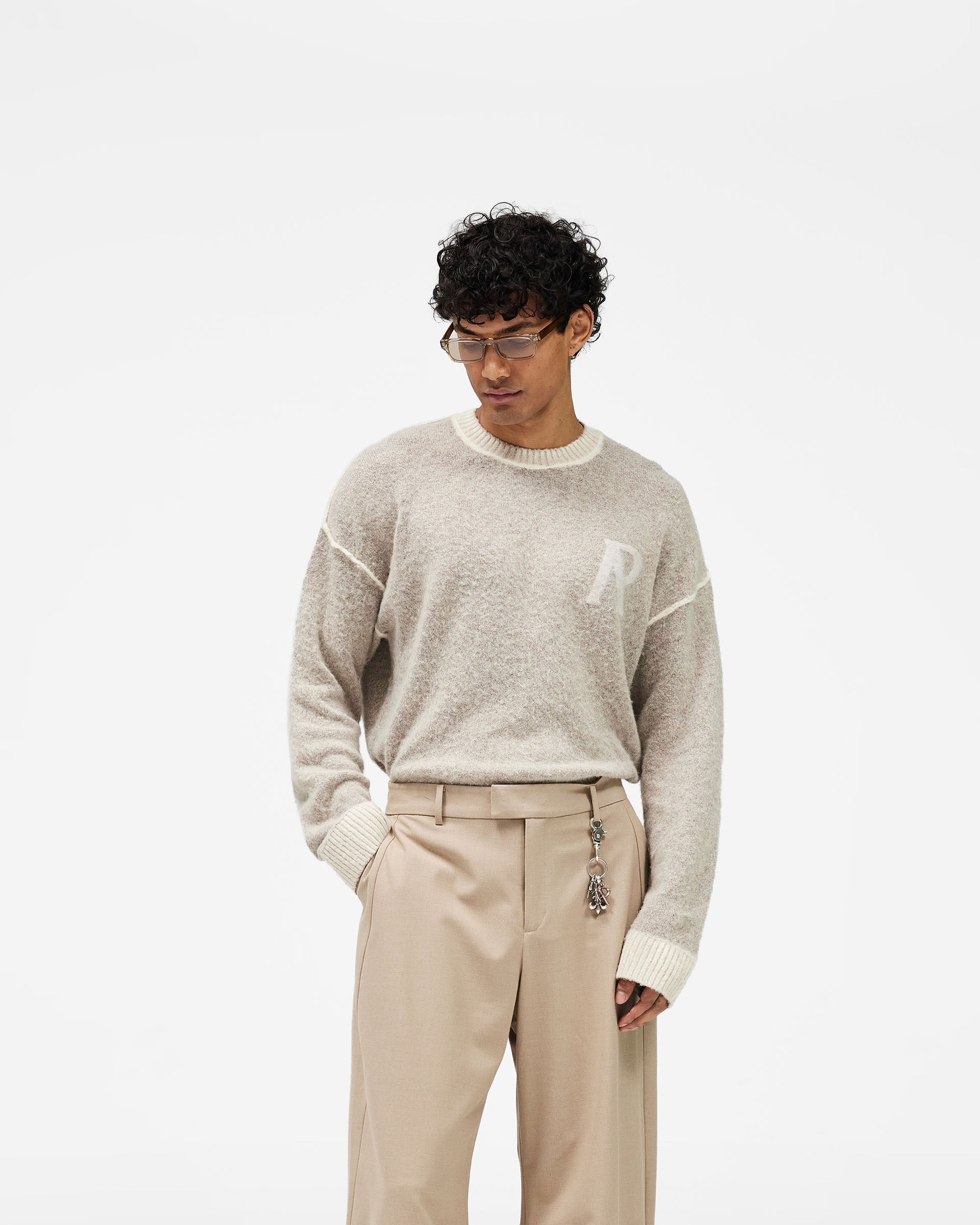 Laurel Knit Sweater - Latte