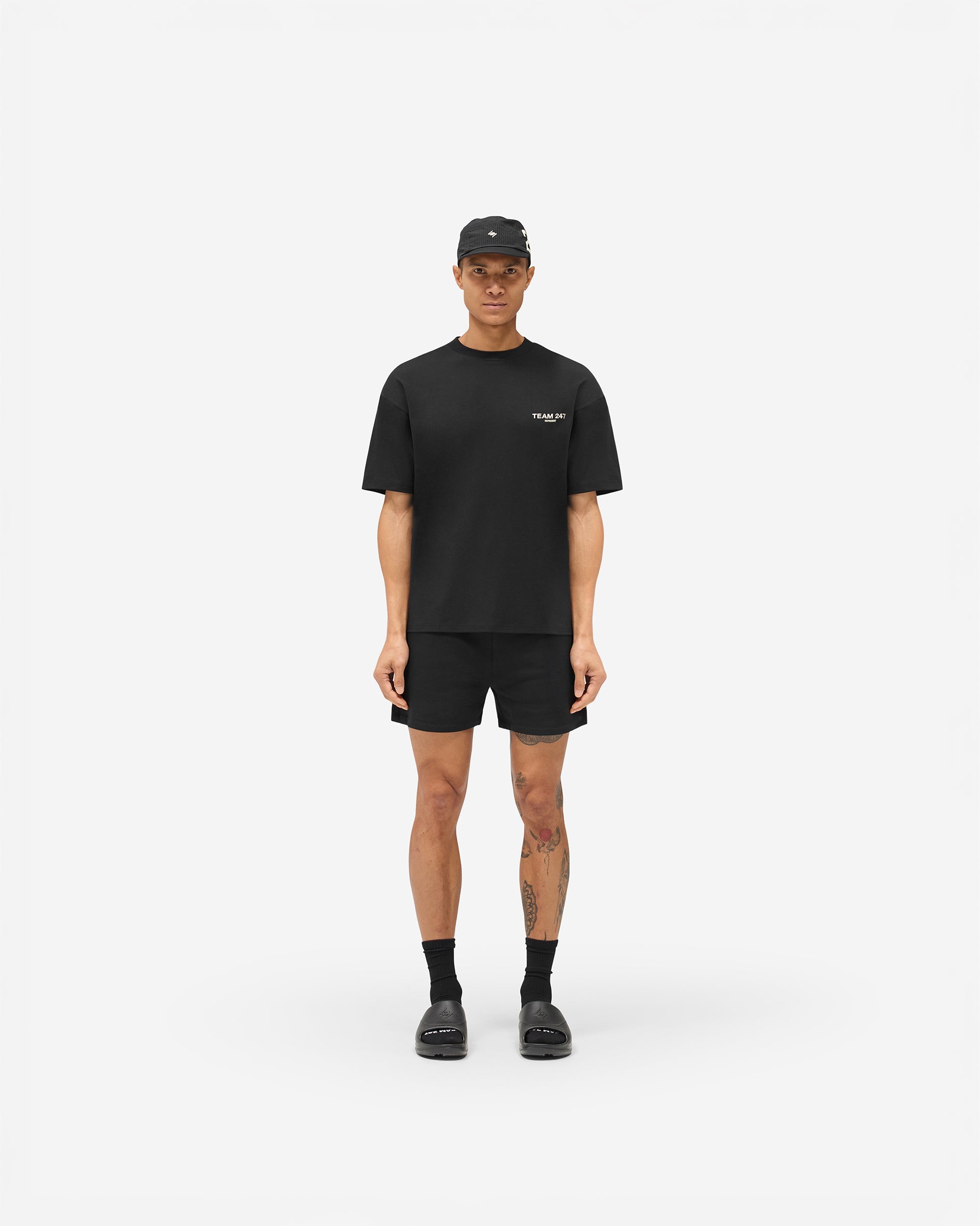 Team 247 Oversized T-Shirt - Jet Black