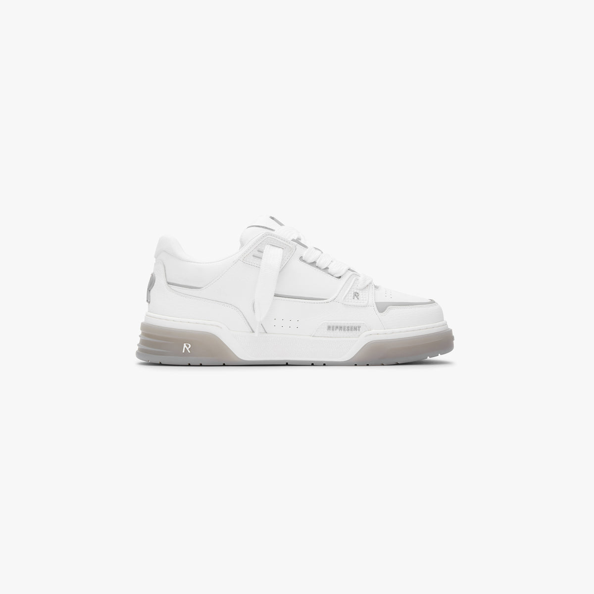 Studio Sneaker | White & Grey | REPRESENT CLO