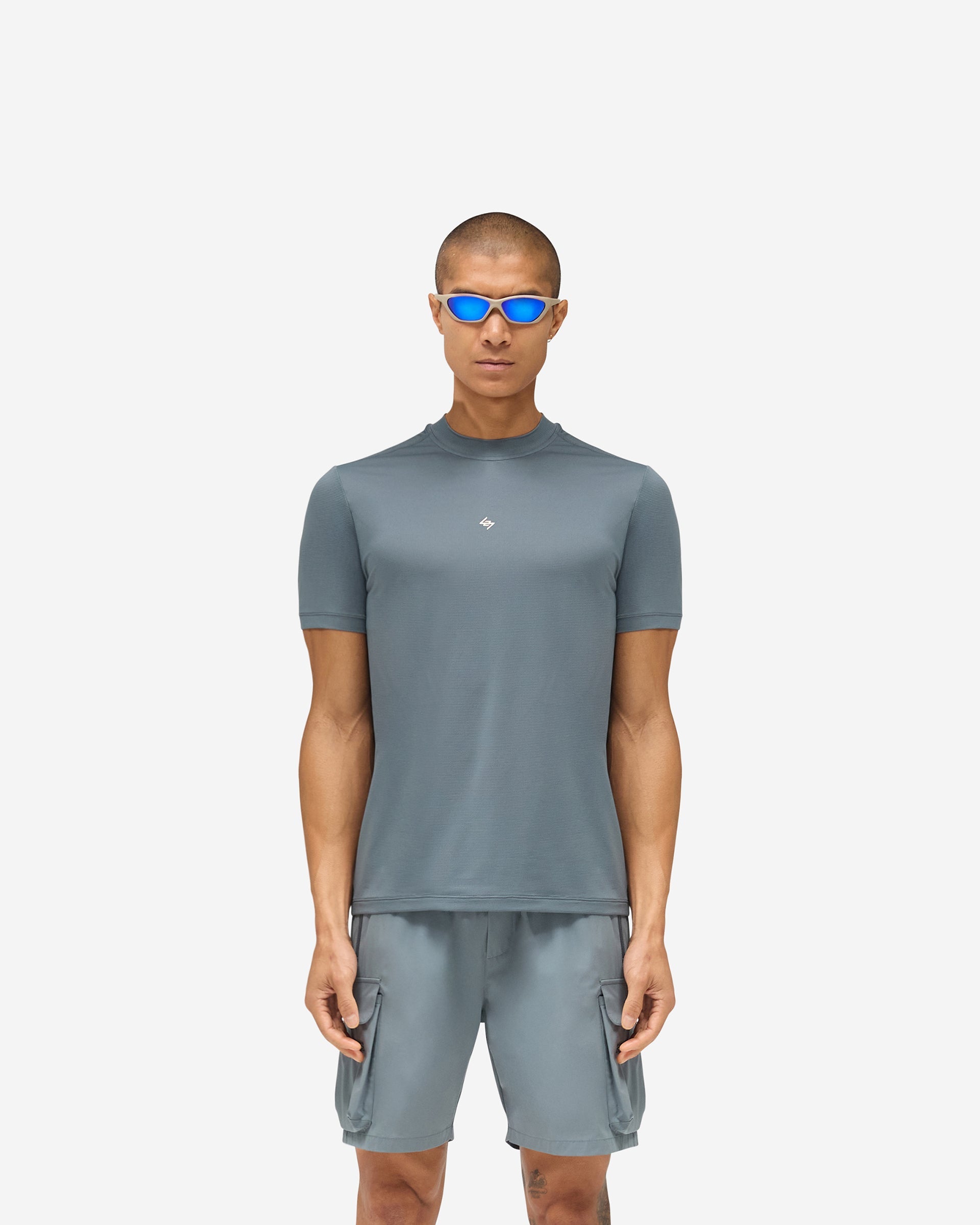 247 DNA Mesh T-Shirt - Dusky Navy