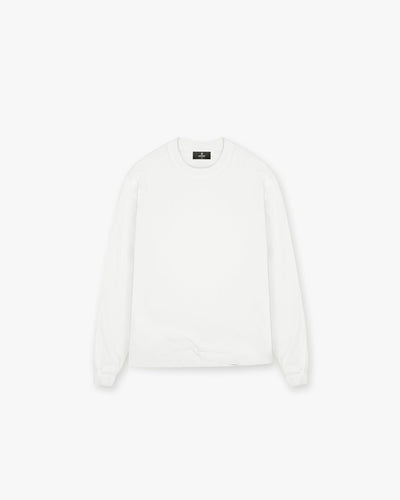 Initial Long Sleeve T-Shirt - Cremeweiss