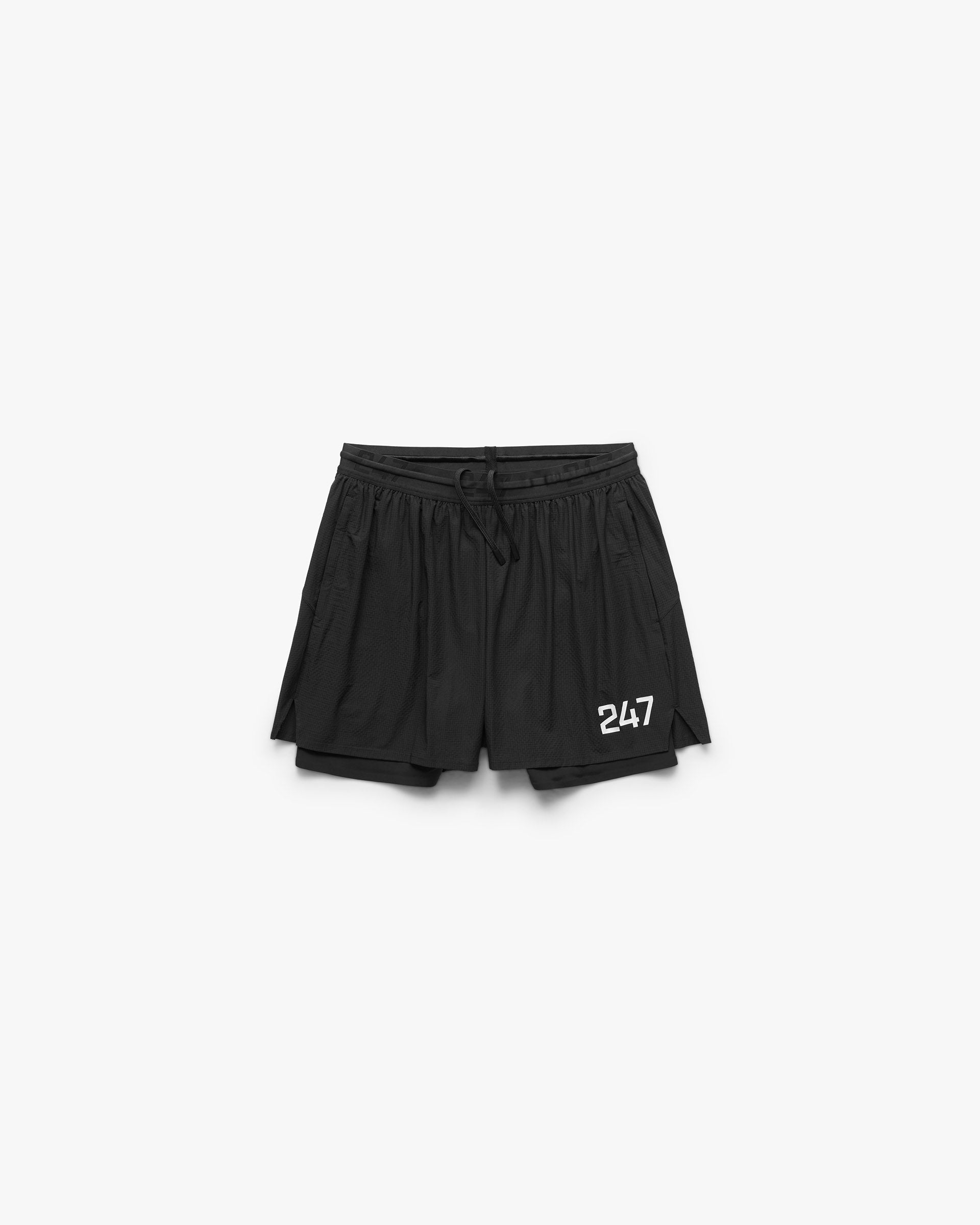 247 Trail Short - Tiefschwarz