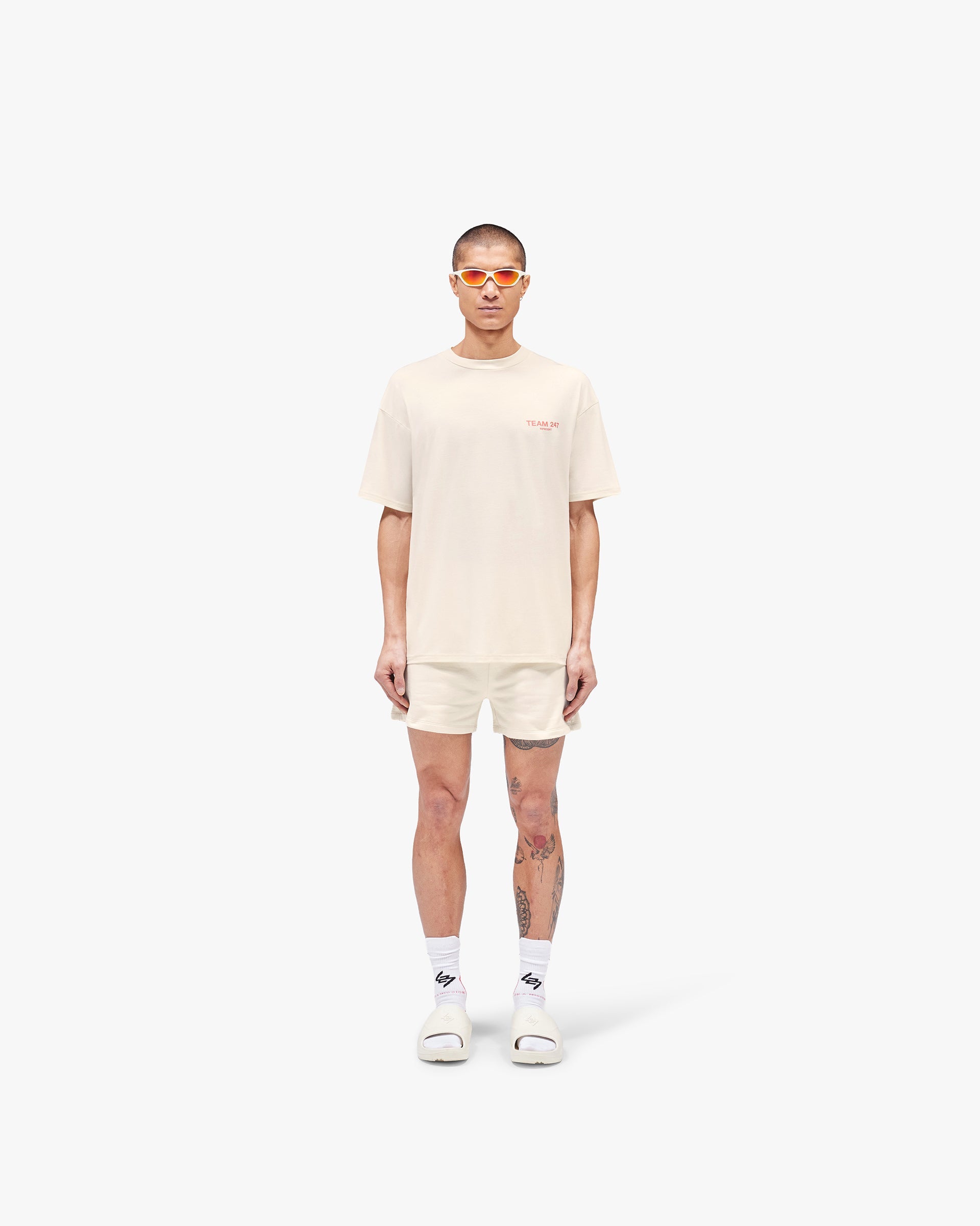 Team 247 Oversized T-Shirt - Cream