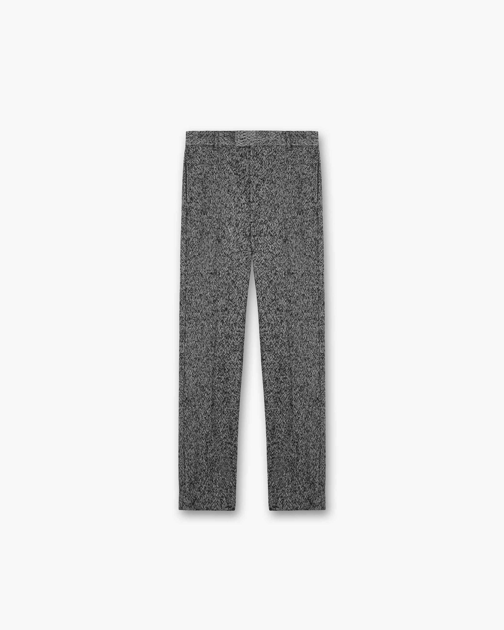 Pantalon Ajusté Large - Noir Blanc