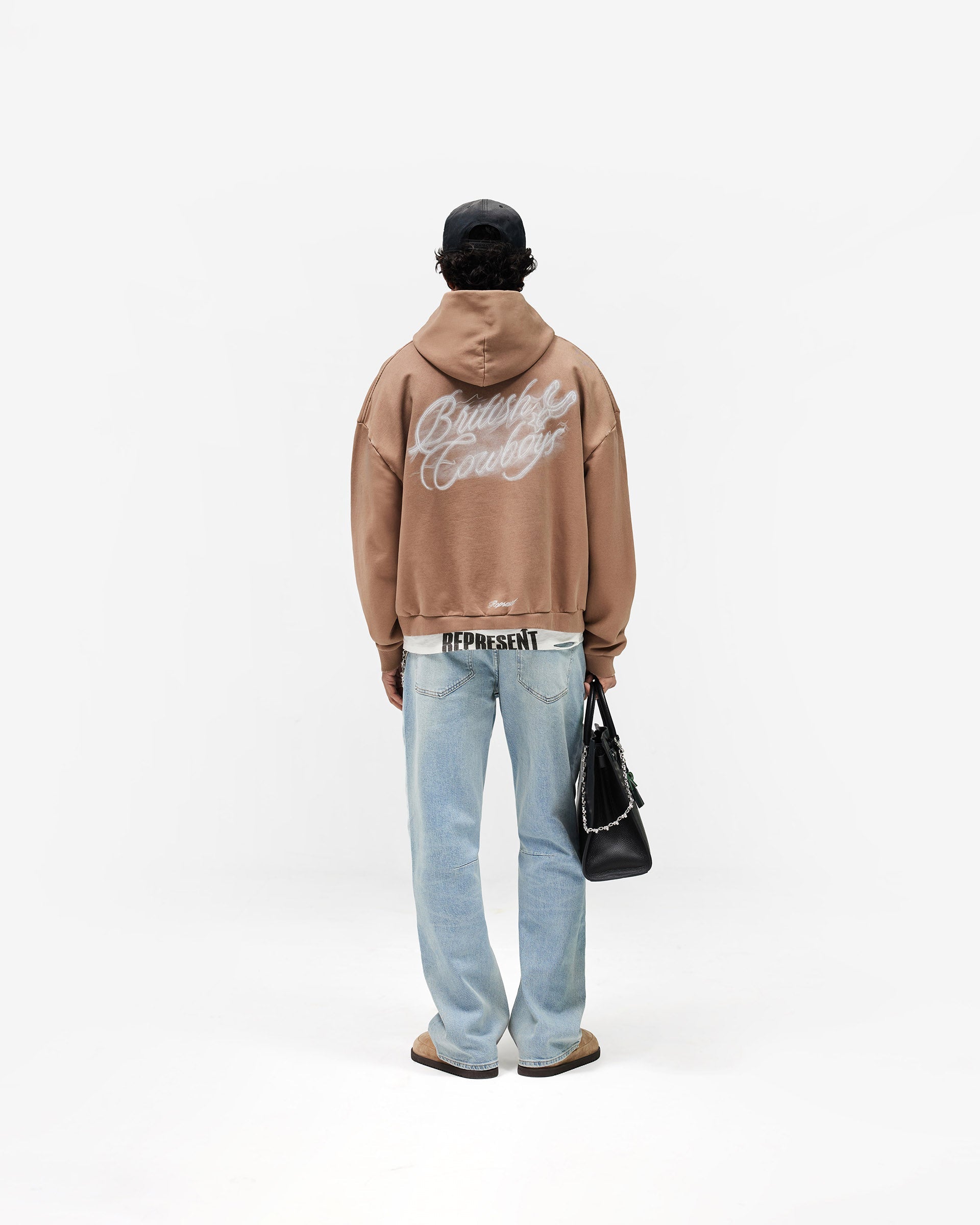 British Cowboys Hoodie - Dusty Brown
