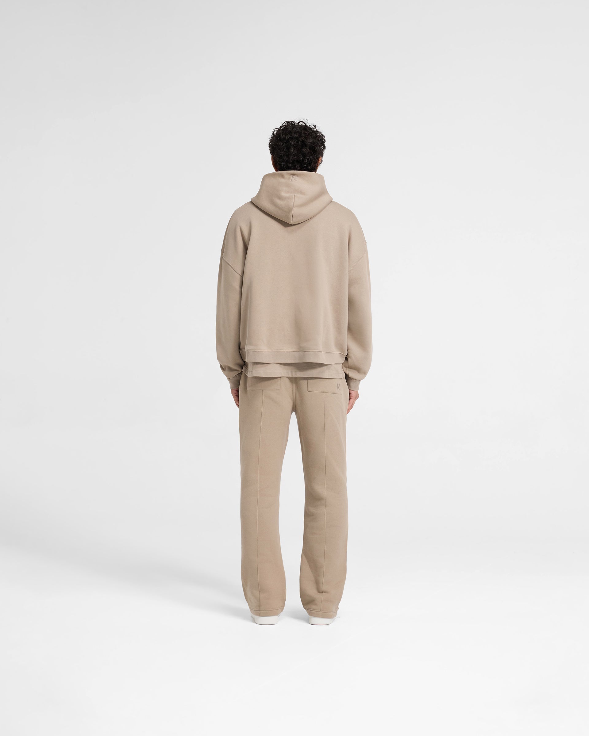 Initial Boxy Hoodie - Duna