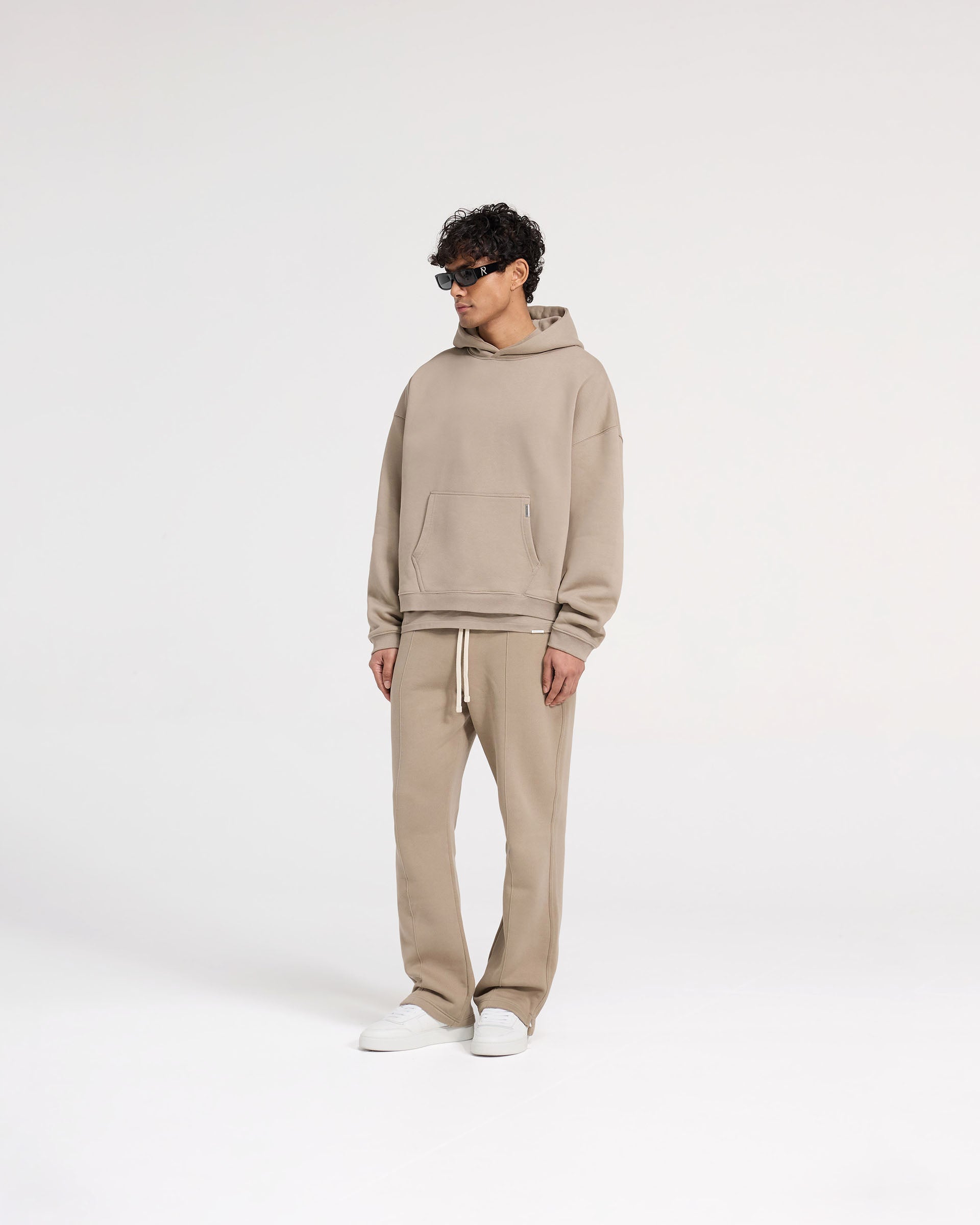 Initial Boxy Hoodie - Duna