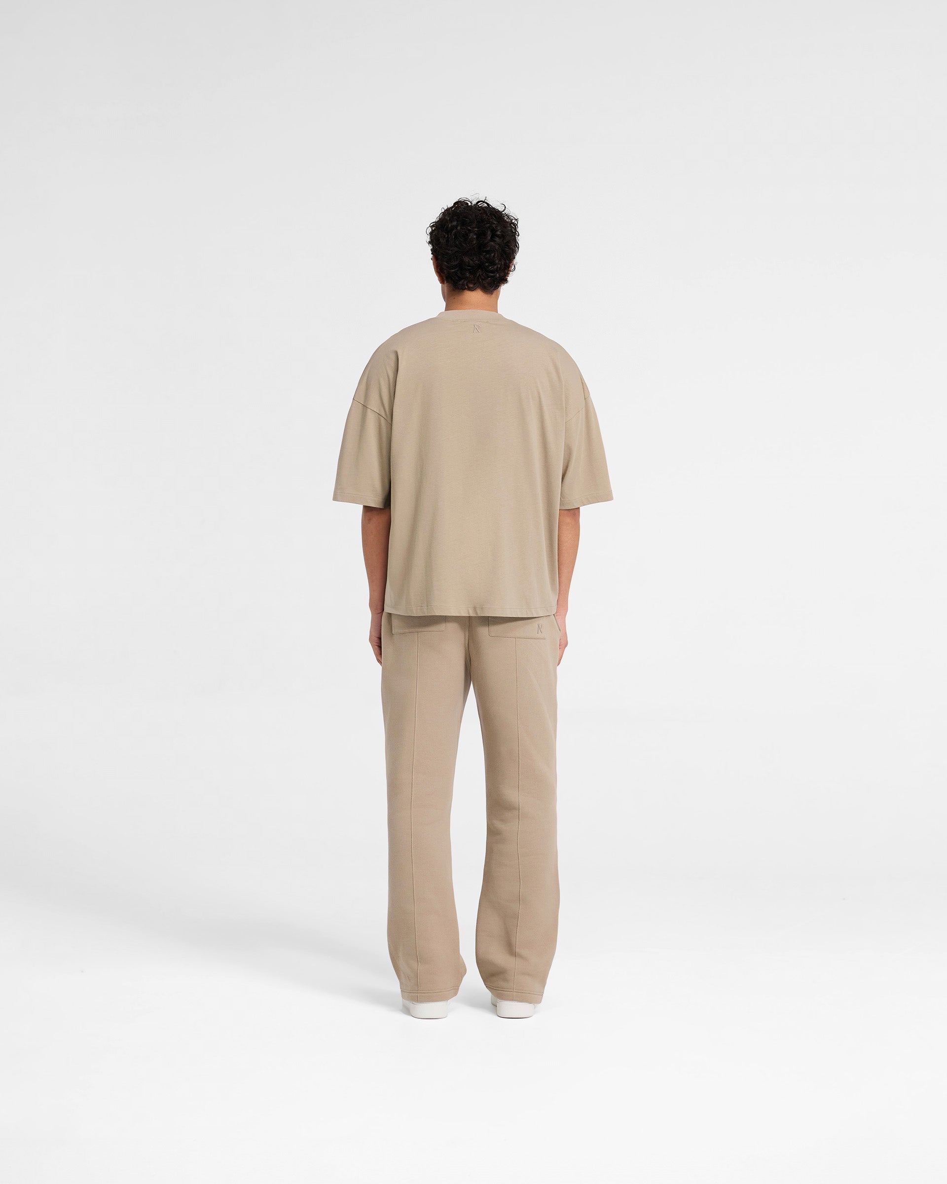 Initial Boxy T-Shirt - Düne