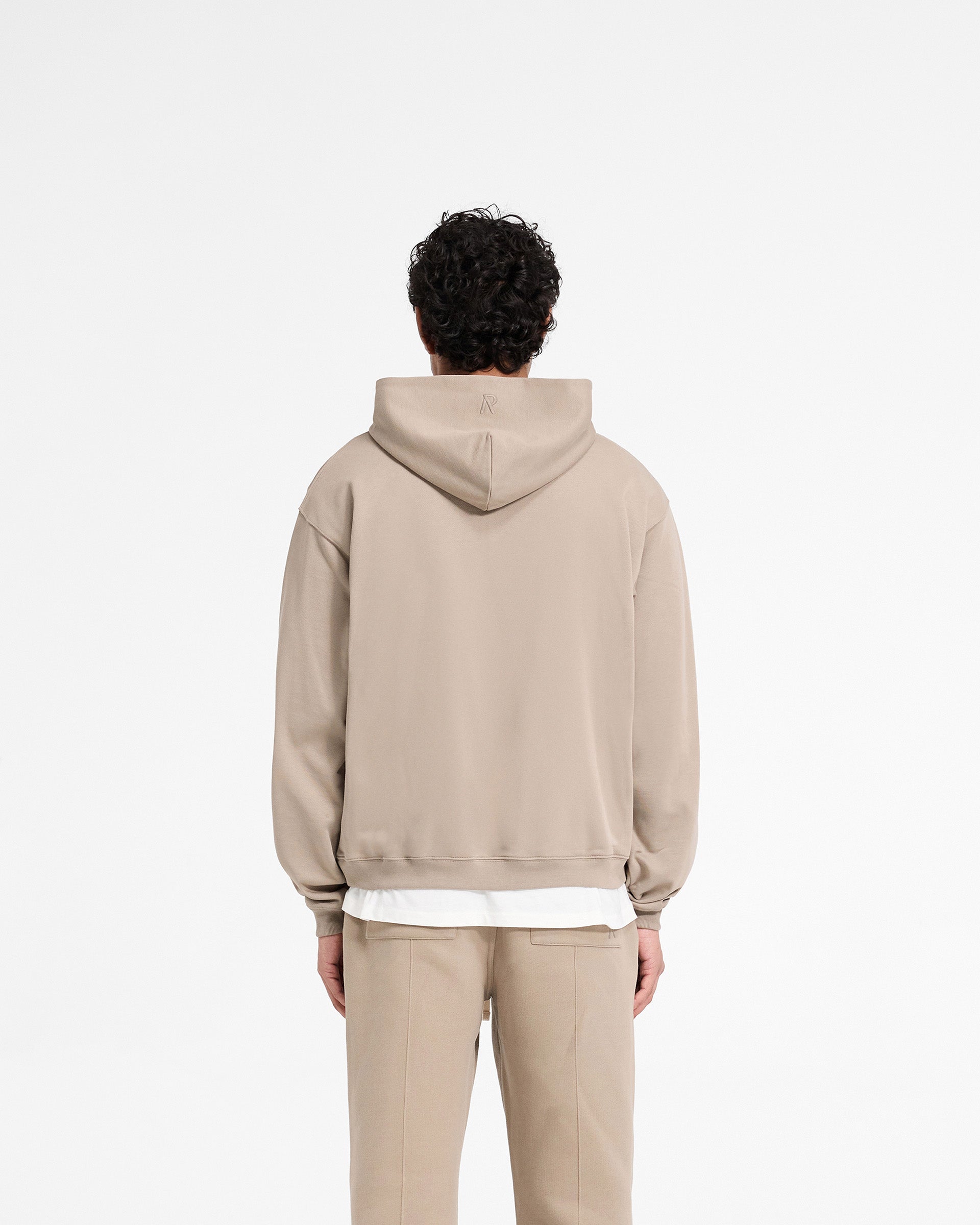 Initial Zip Hoodie - Düne