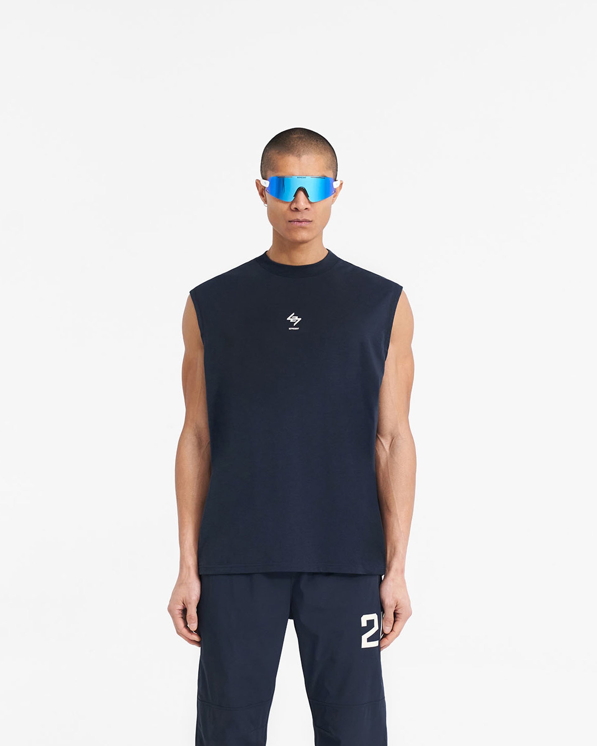 247 Oversized Tank - Marineblau