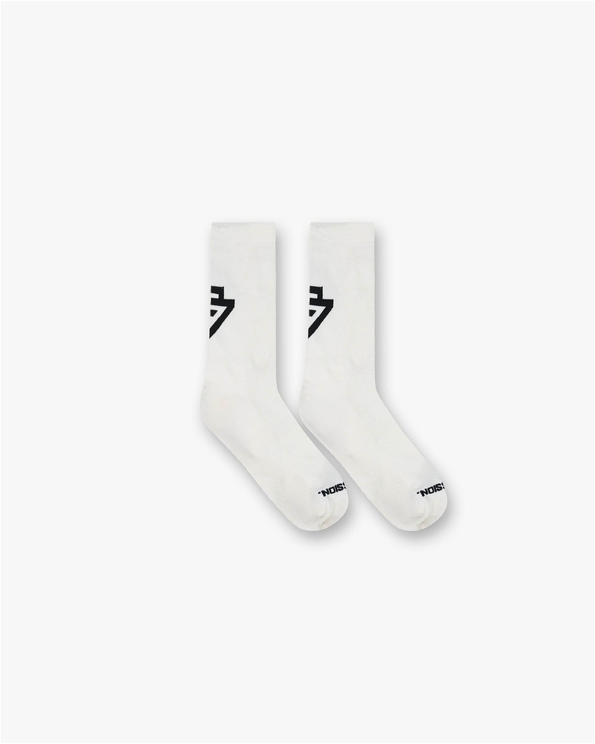 247 Race Sock - 2 Pack - White