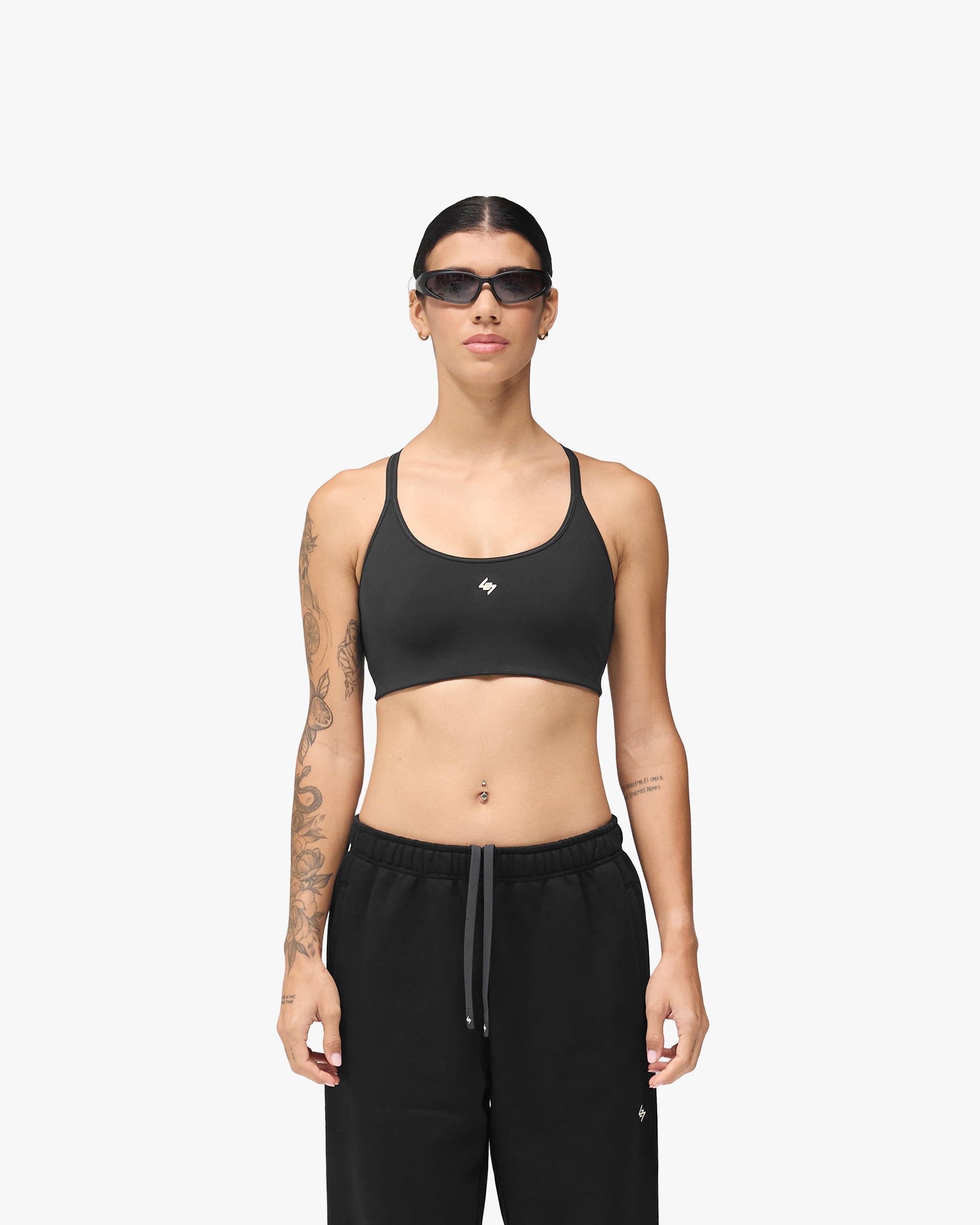 247 Restore Sports Bra - Jet Black