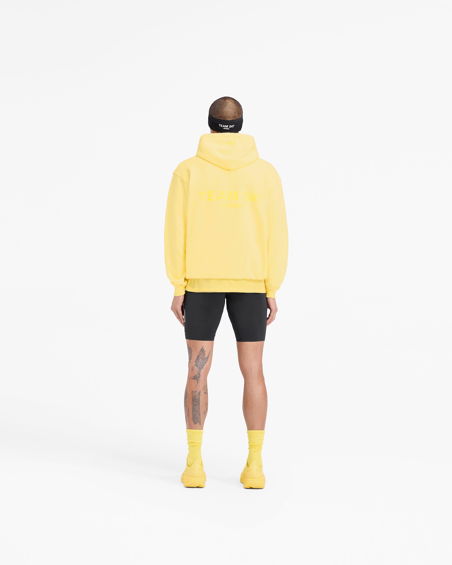 Team 247 Oversized Hoodie - Citron