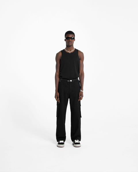 Represent Men's Embossed Utility Pants, Blackiron, Men's, L, Pants & Shorts Cargo & Utility Pants