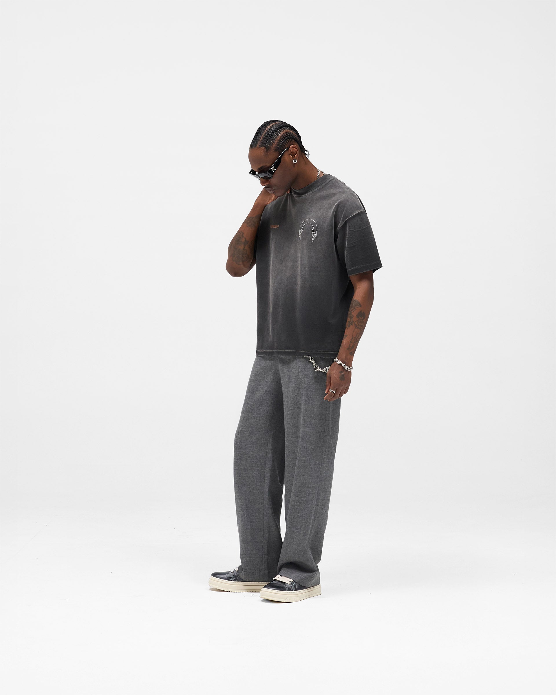 Wool Pant - Grey