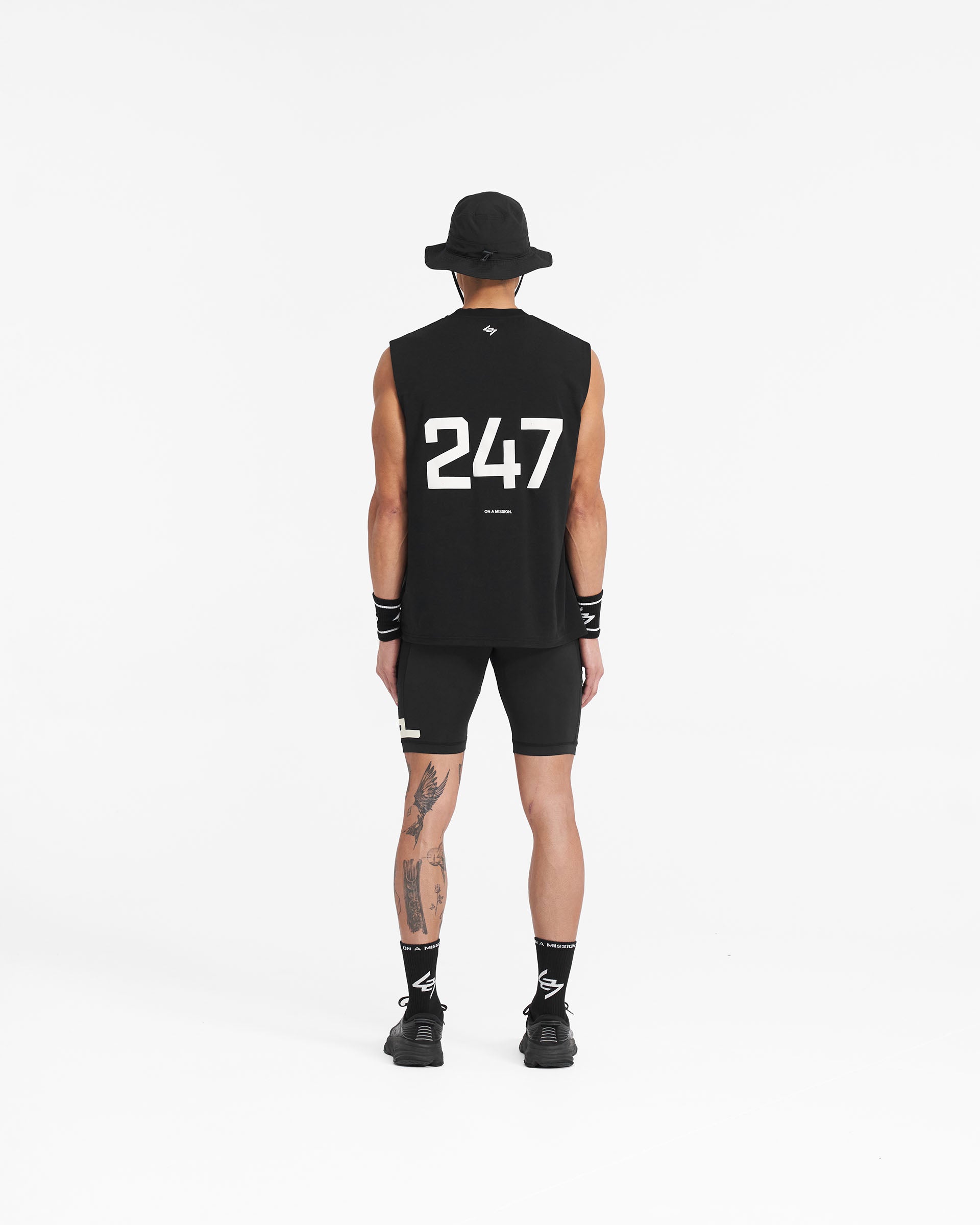 247 Oversized Tank - Tiefschwarz