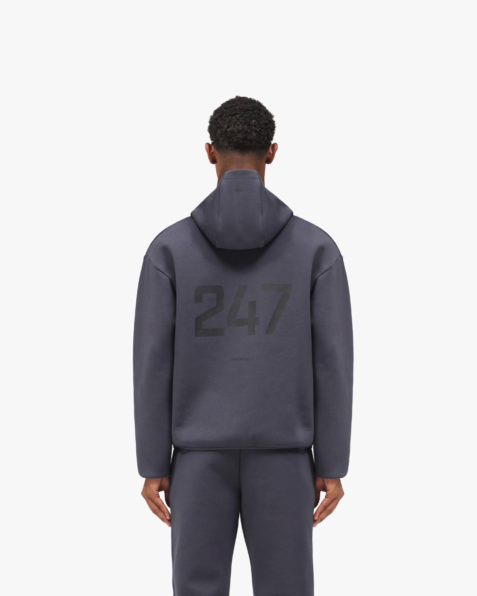 247 Form Zip Hood - Graphene