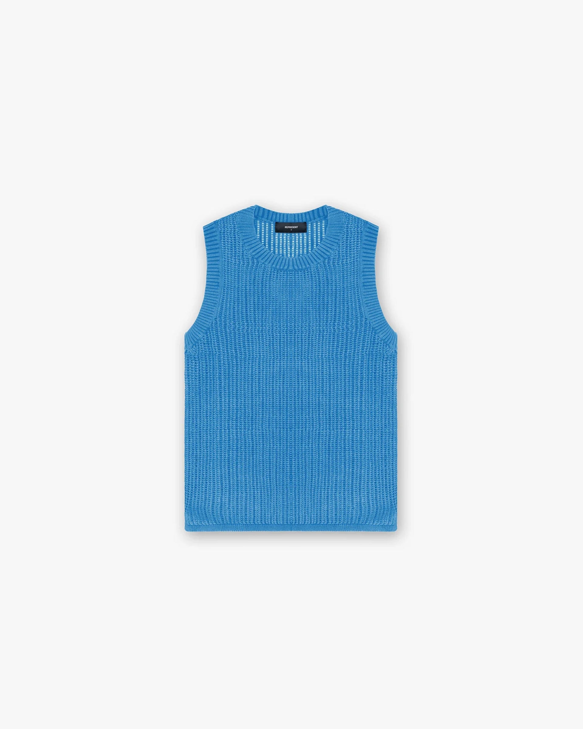 Knitted Tank | Cobalt Knitwear SC23 | Represent Clo