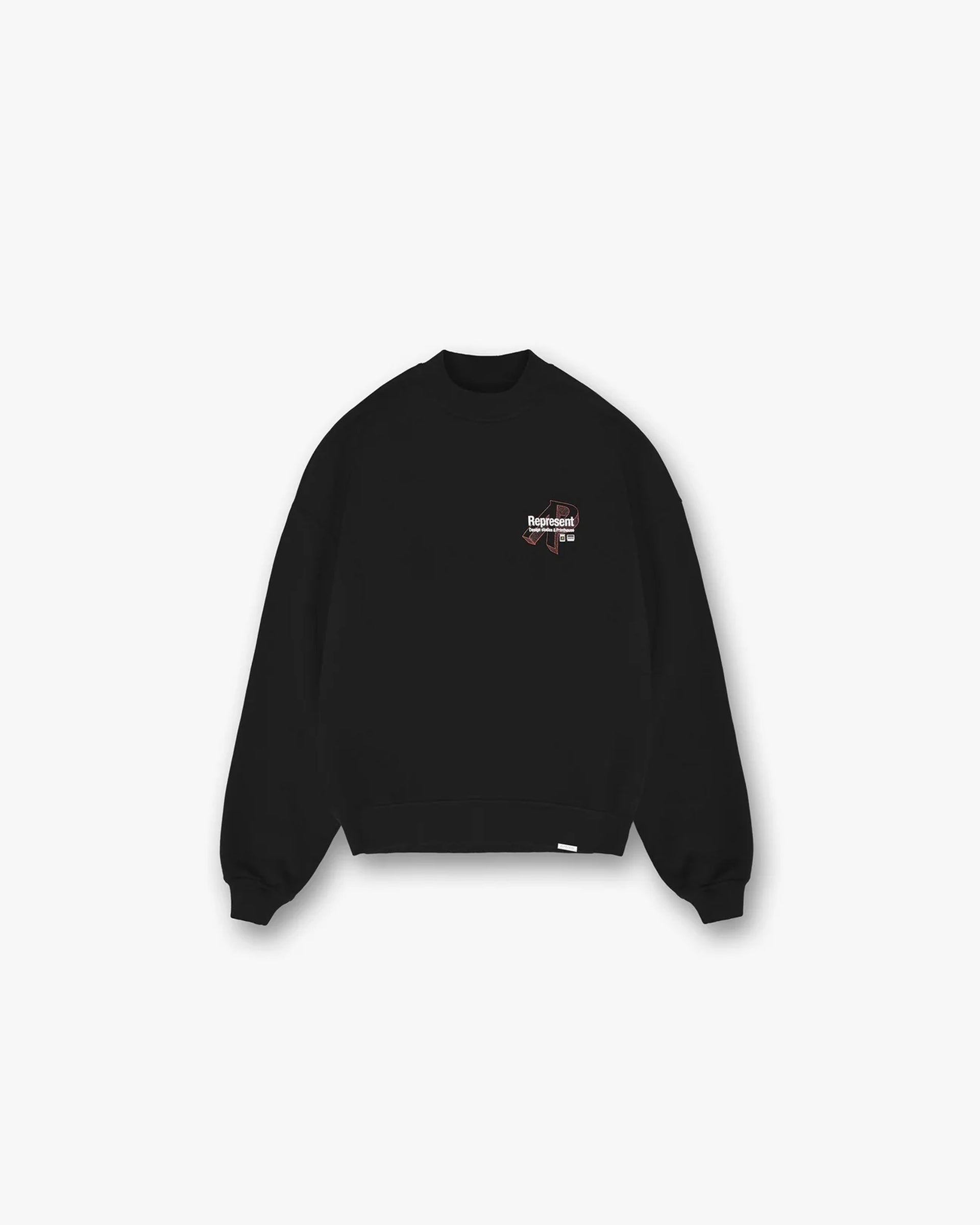 Design Studios Sweater | Black Sweaters PRE-SS23 | Represent Clo