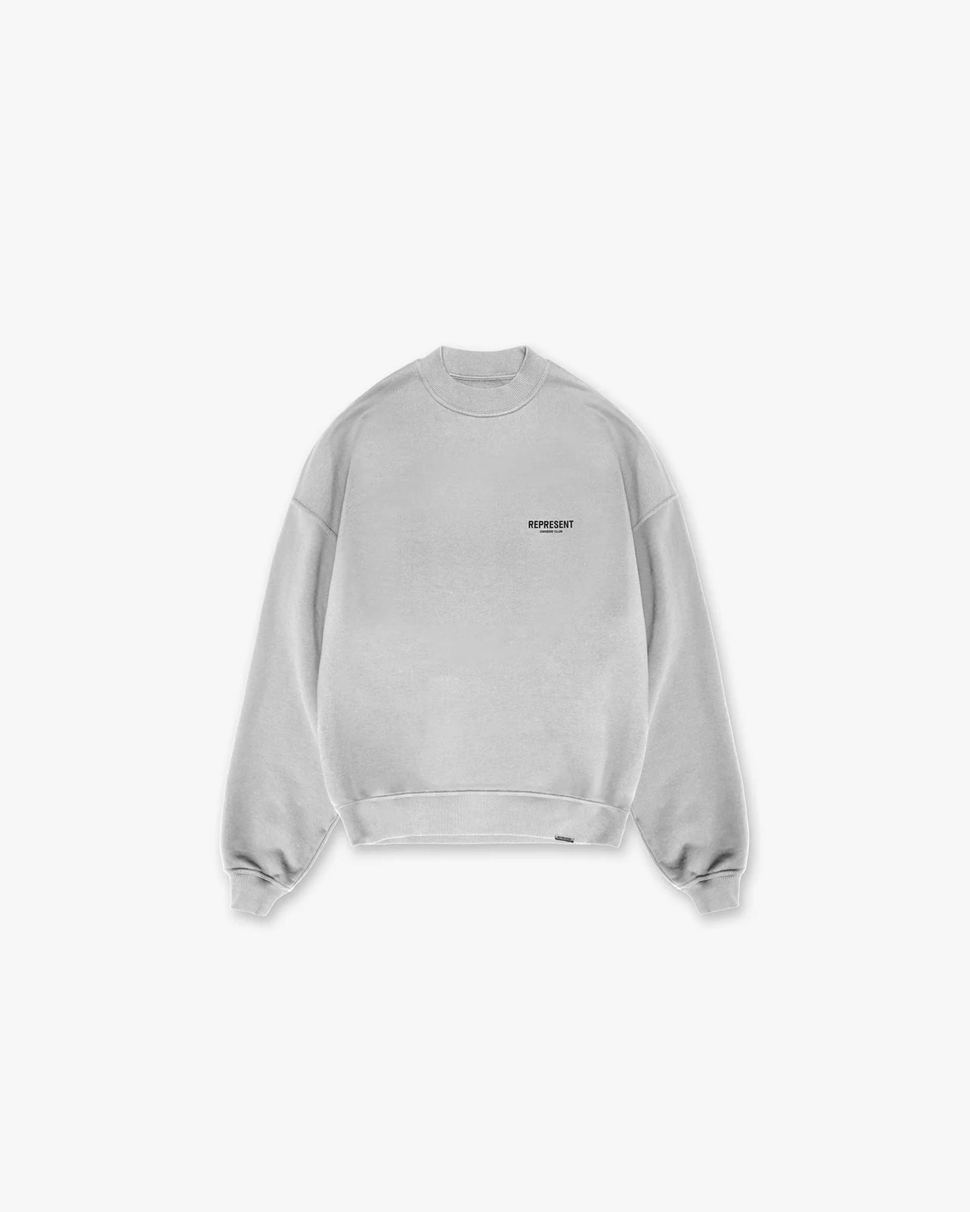 Represent Owners Club Sweater | Ash Grey Sweaters Owners Club | Represent Clo