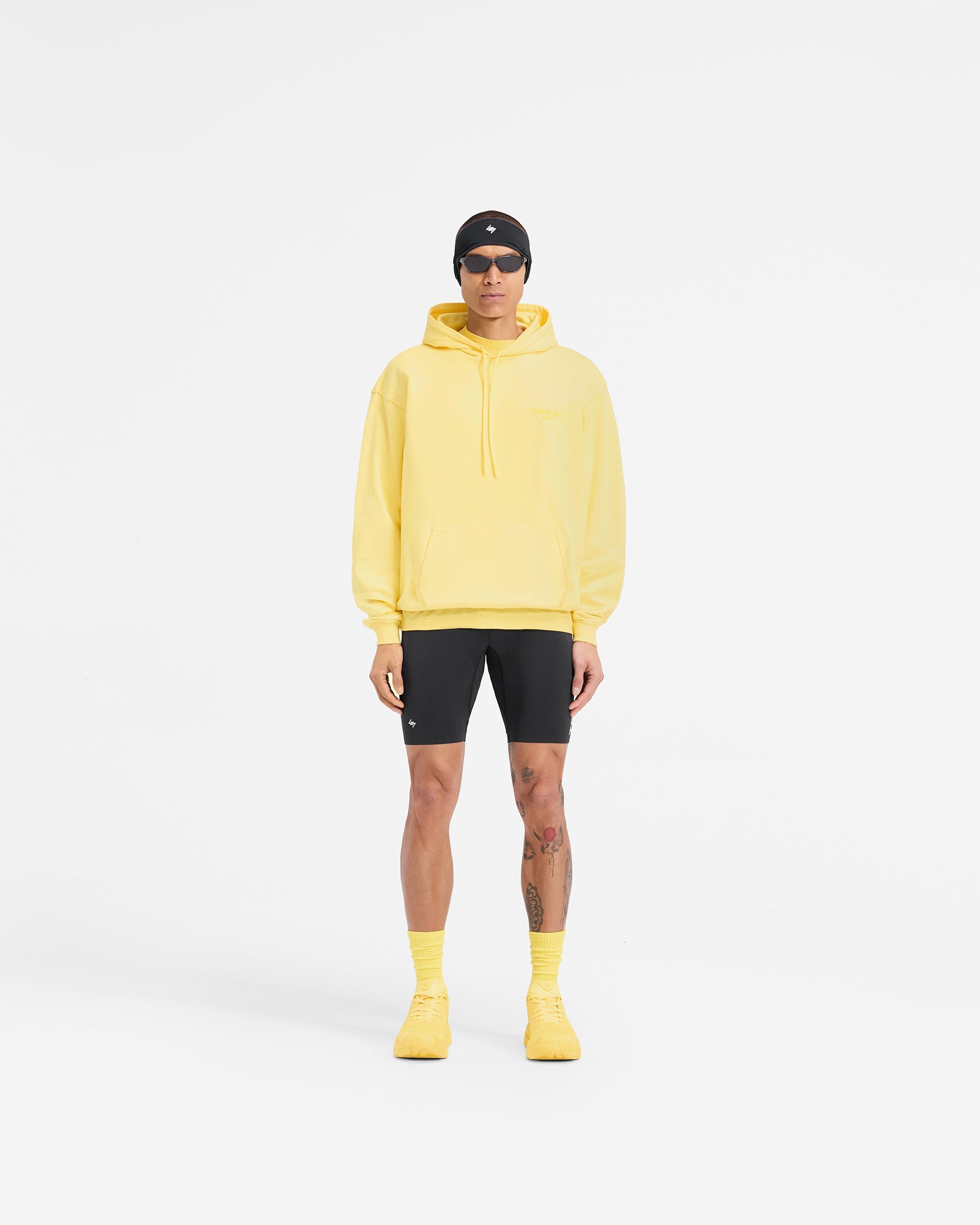 Team 247 Oversized Hoodie - Citron