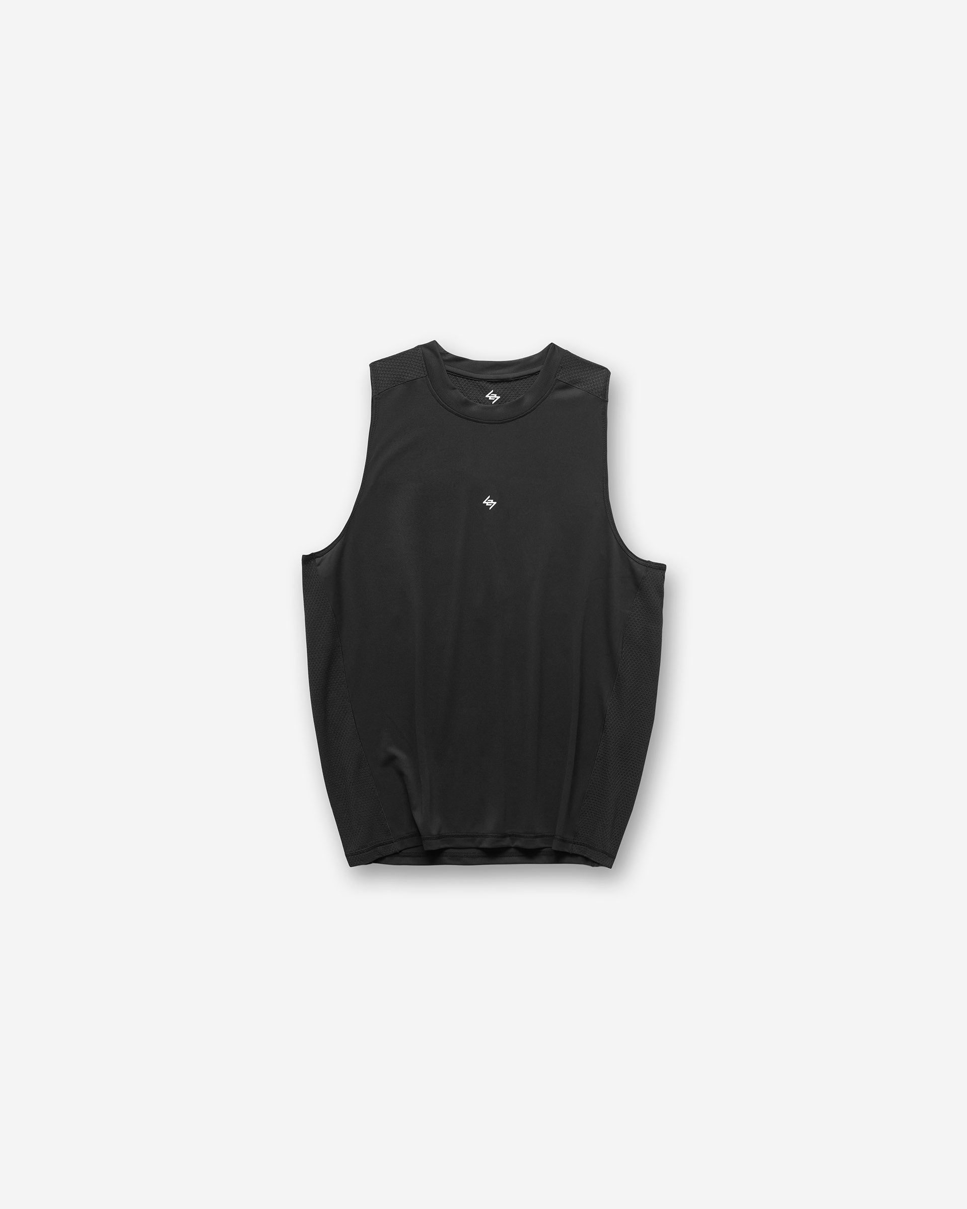 247 Numbers Vest - Jet Black