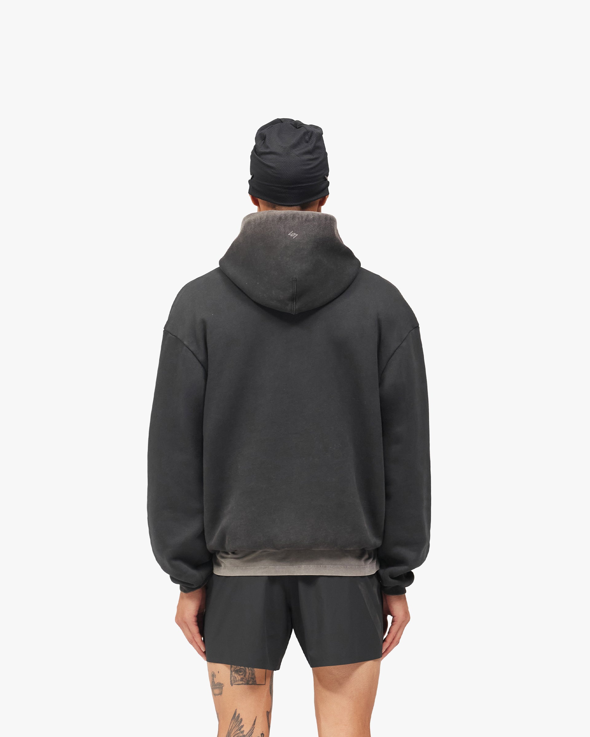 247 Fallen Angel Graphic Hoodie - Vintage Black