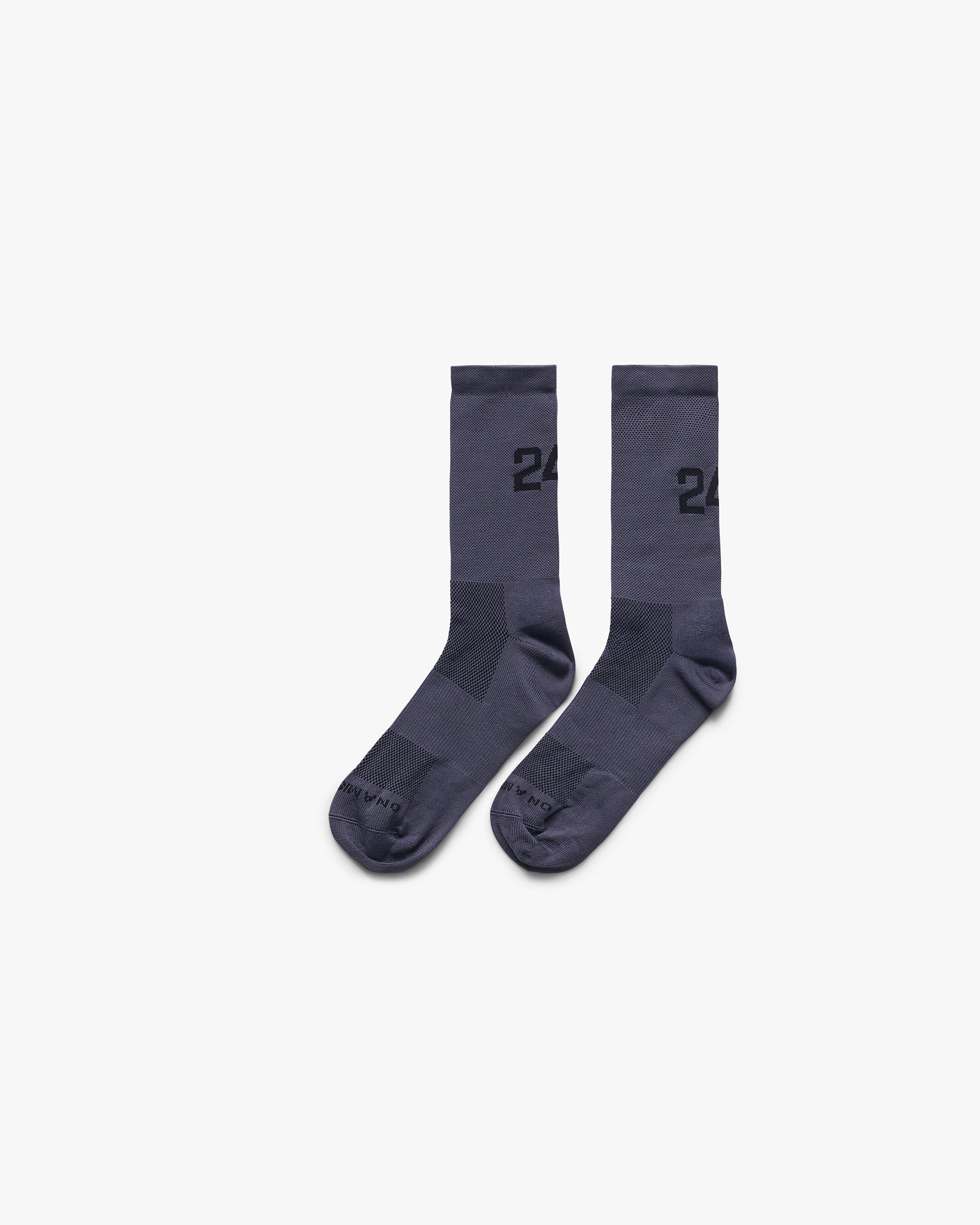 247 Numbers Race Sock - Graphene