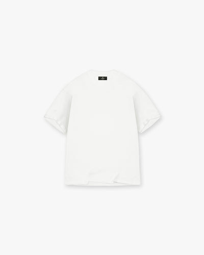 Initial Oversized T-Shirt - Cremeweiss