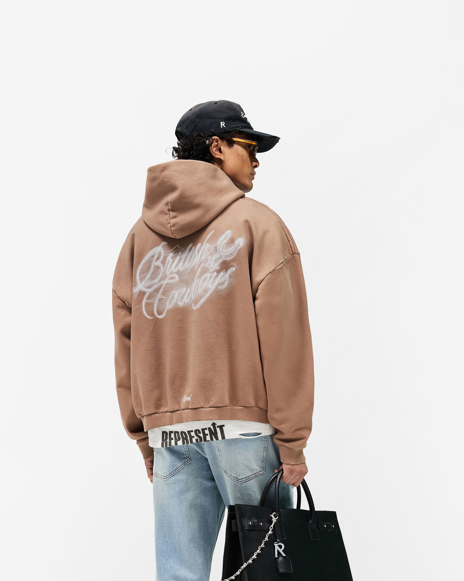 British Cowboys Hoodie - Dusty Brown