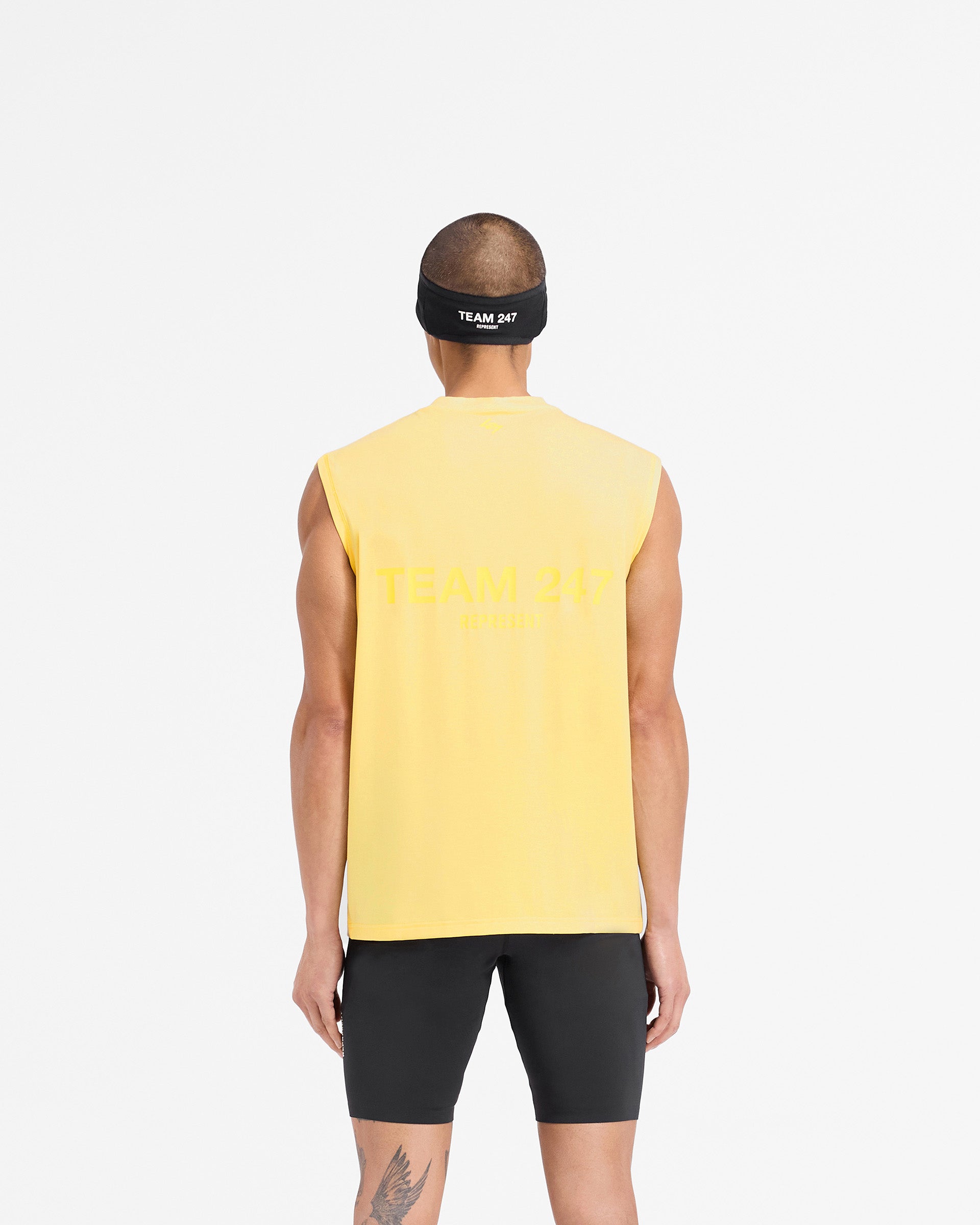 Team 247 Oversized Tank - Citron