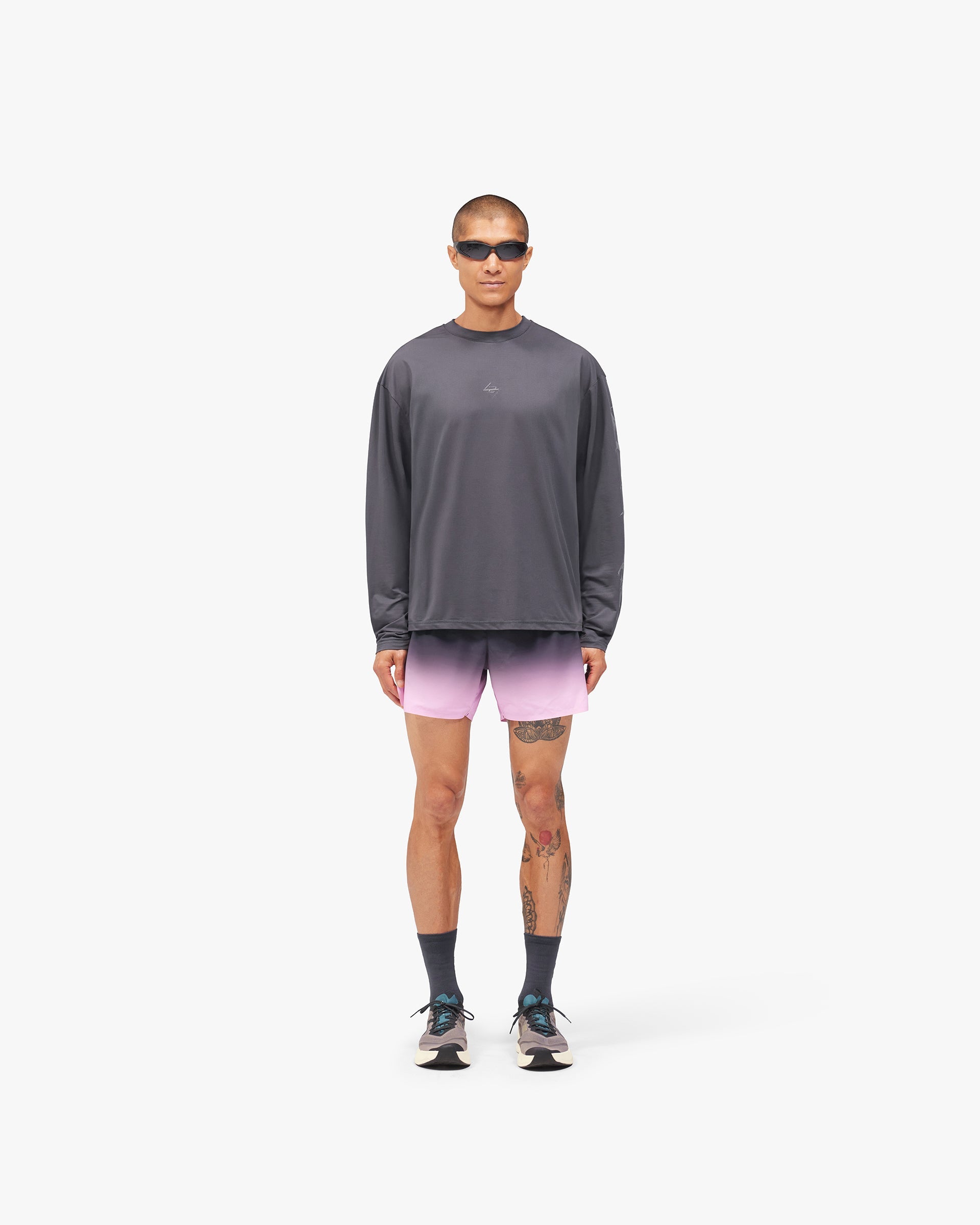 247 Noble Long Sleeve T-Shirt - Graphene