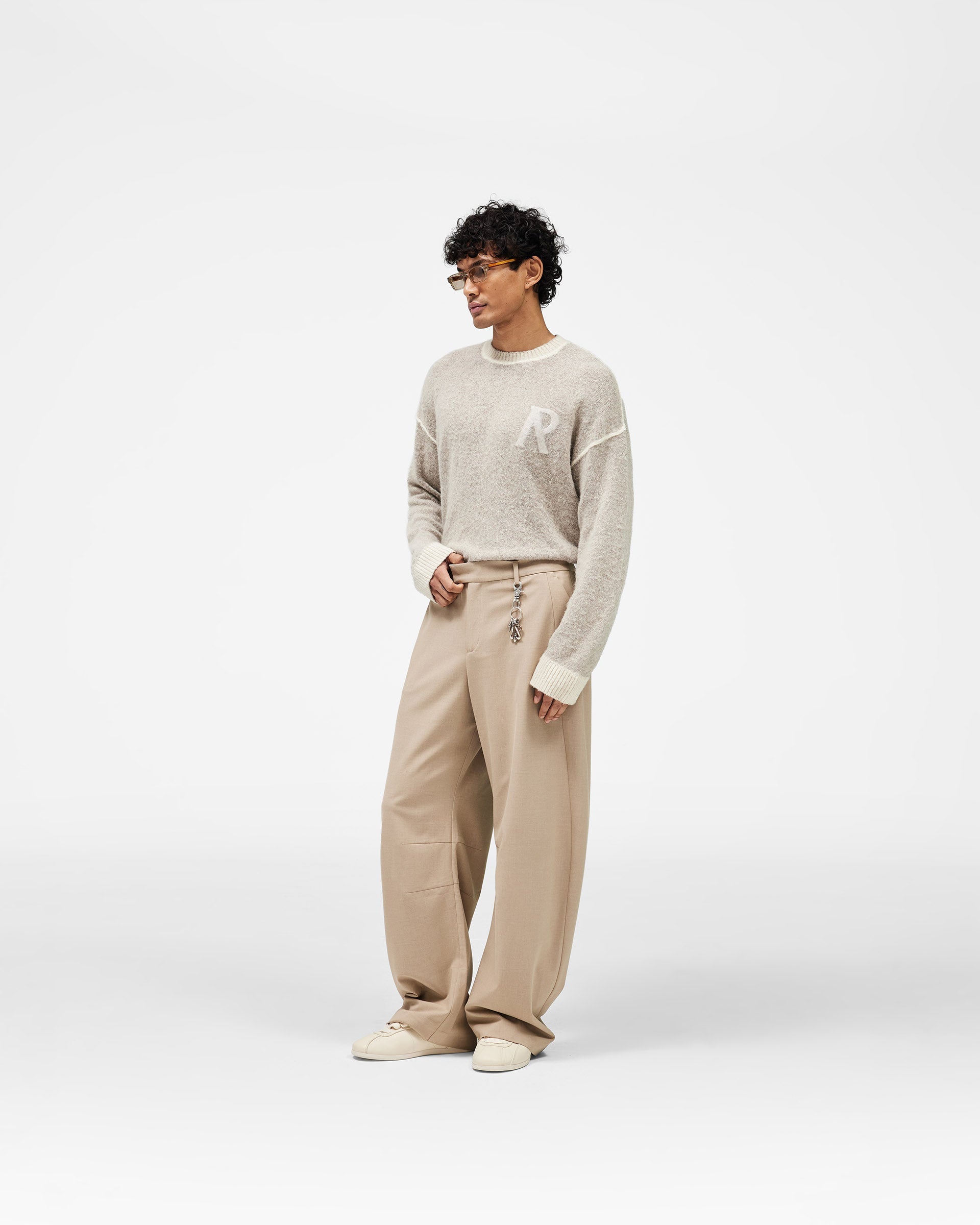 Laurel Knit Sweater - Latte
