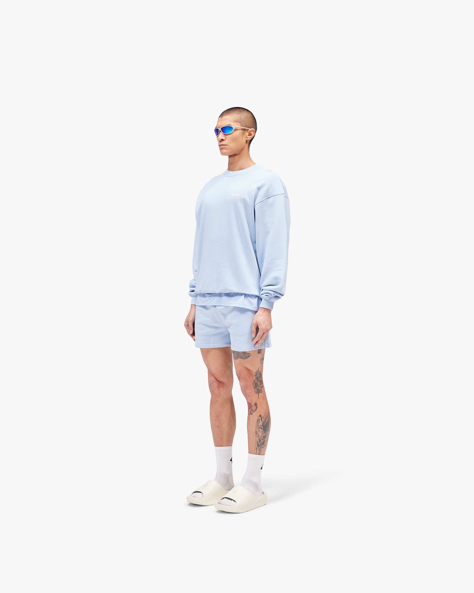 Team 247 Oversized Crew - Glacier