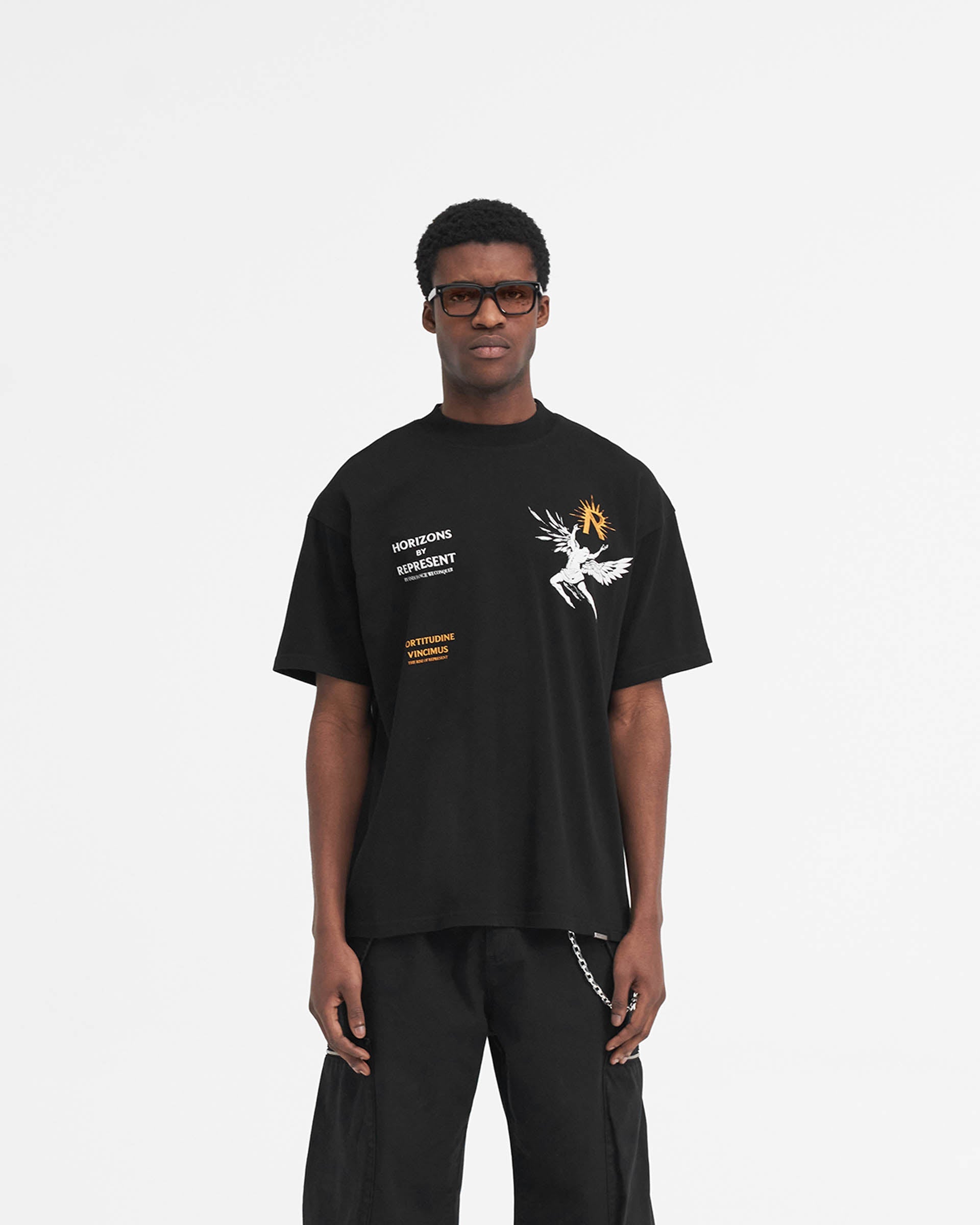 Icarus T-Shirt - Negro Intenso